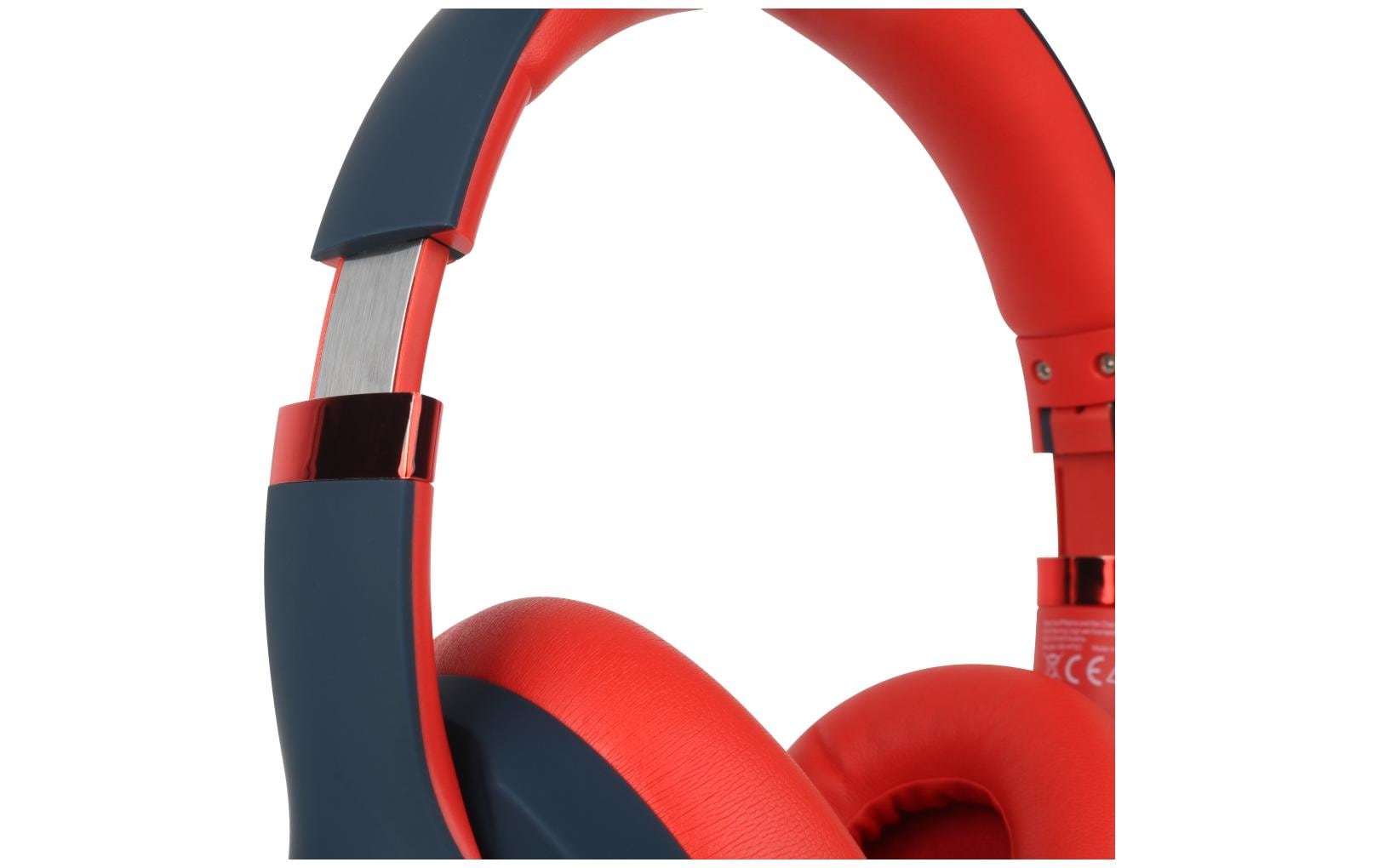 Red Bull Racing Oracle Red Bull Racing RB-HP130 Over-Ear Kopfhörer – BT, USB-C, für Android, iOS, Dunkelblau/Rot, BT 5.3