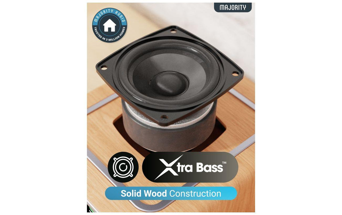 Majority Homerton2 – Internetradio, DAB+/UKW, CD, Bluetooth, WLAN – Eiche