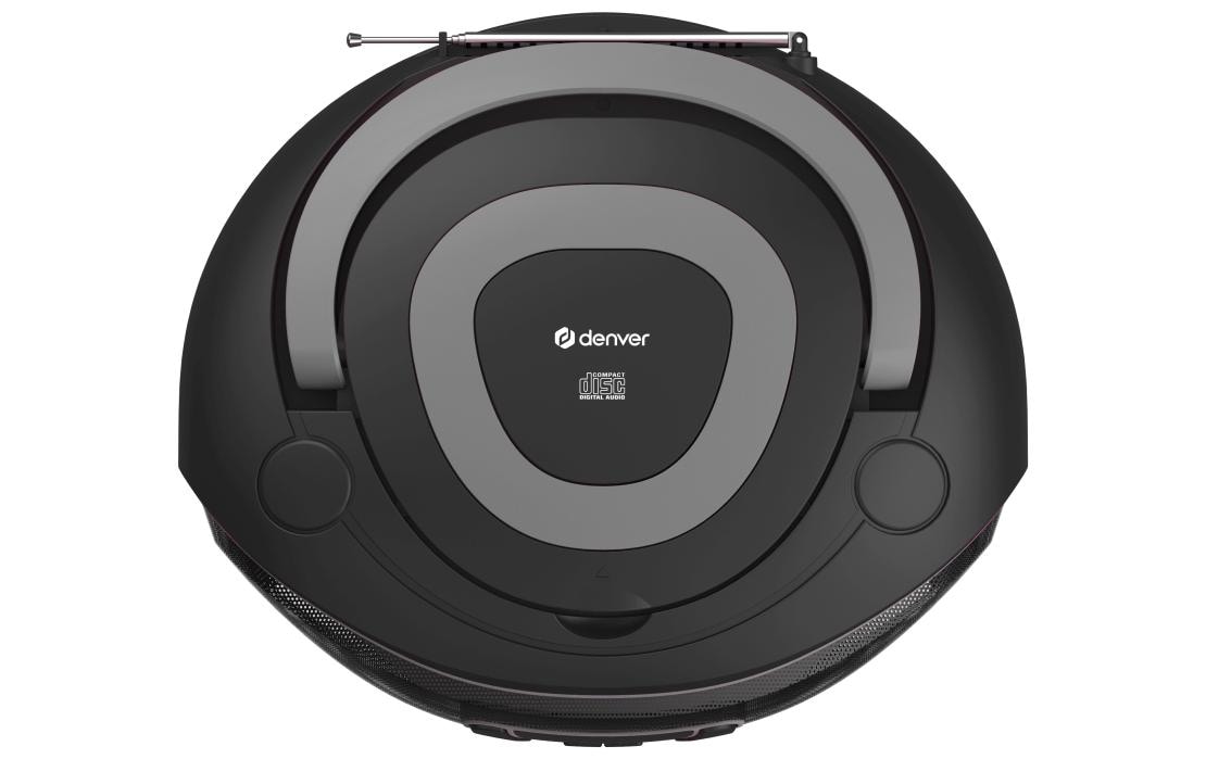 Denver TDB-212 – Tragbares DAB+ Radio, UKW, CD, Bluetooth – Grau