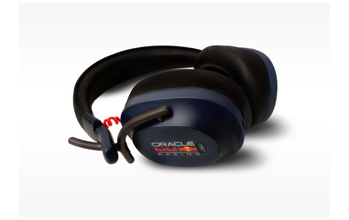Red Bull Racing Oracle Red Bull Racing RB-HP100 Over-Ear Kopfhörer – Stereo, BT 5.3, ANC, Blau/Schwarz