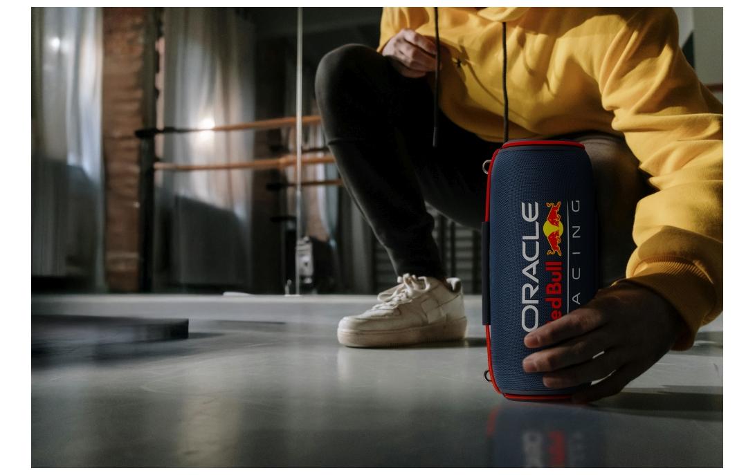 Red Bull Racing Oracle Red Bull Racing RB-SK420 – Bluetooth-Lautsprecher – 50 W, 8 h, Mehrfarbig