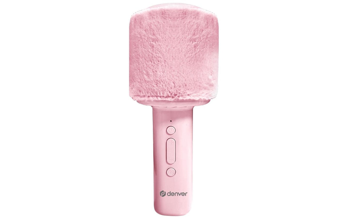 Denver KMS-30RO – Bühnenmikrofon – Bluetooth, Kabellos, Rosa