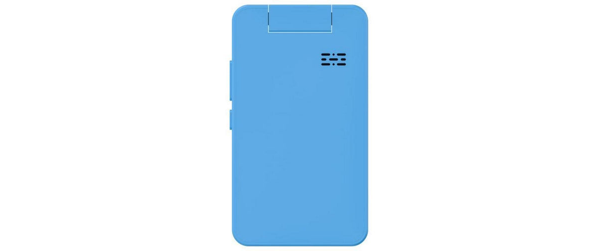 Denver KMP-284BU – MP4-Player, 2,8" IPS-Touchscreen, Micro-SD, USB-C, 3,5 mm, 10 h Akku – Blau