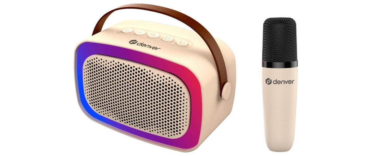 Denver BTM-610 – Bluetooth-Lautsprecher – 10 W, 3 h, Schwarz