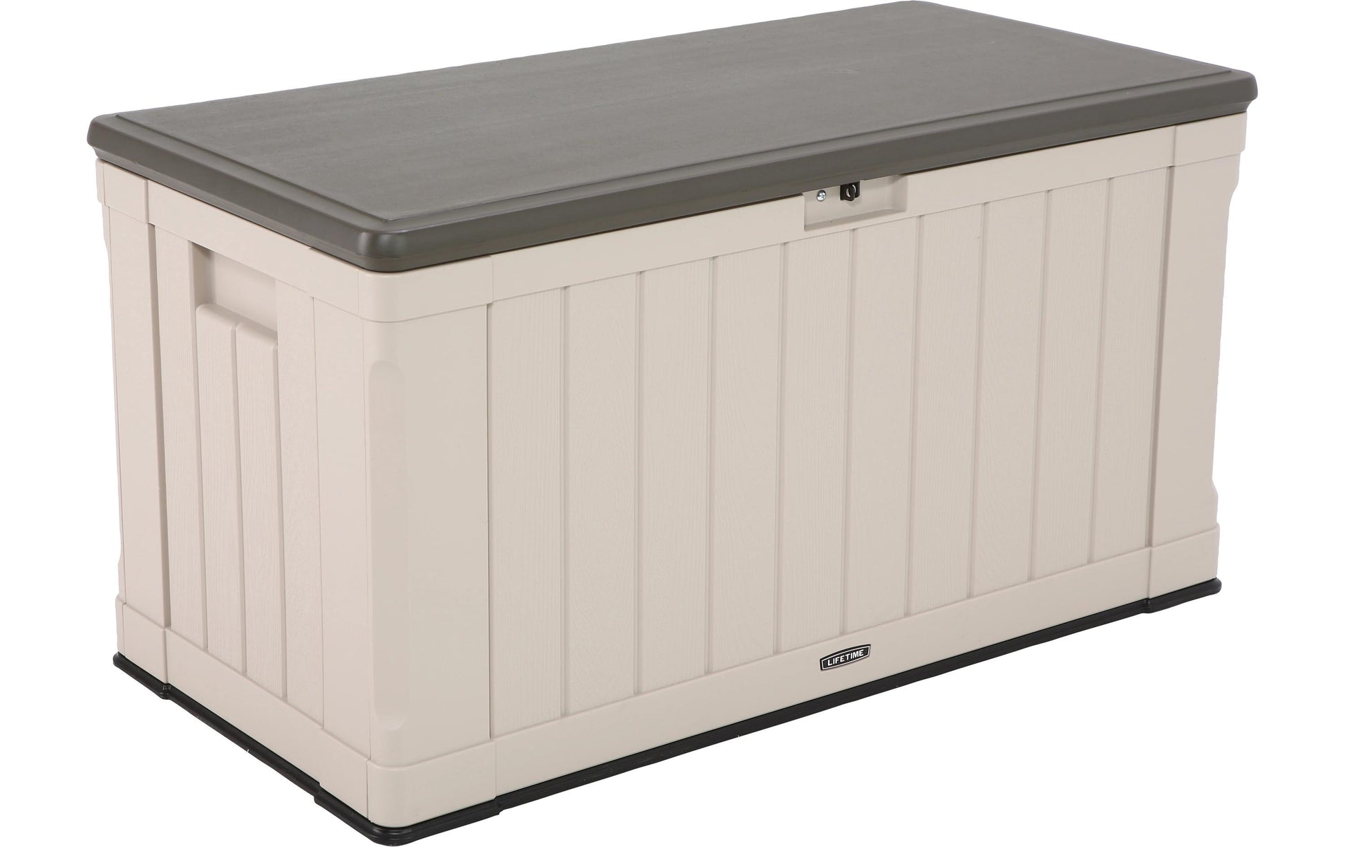 Lifetime Brands Lifetime Harmony Aufbewahrungsbox 440 L – Kunststoff – Beige/Braun – Doppelwandig – 1280 × 670 × 640 mm