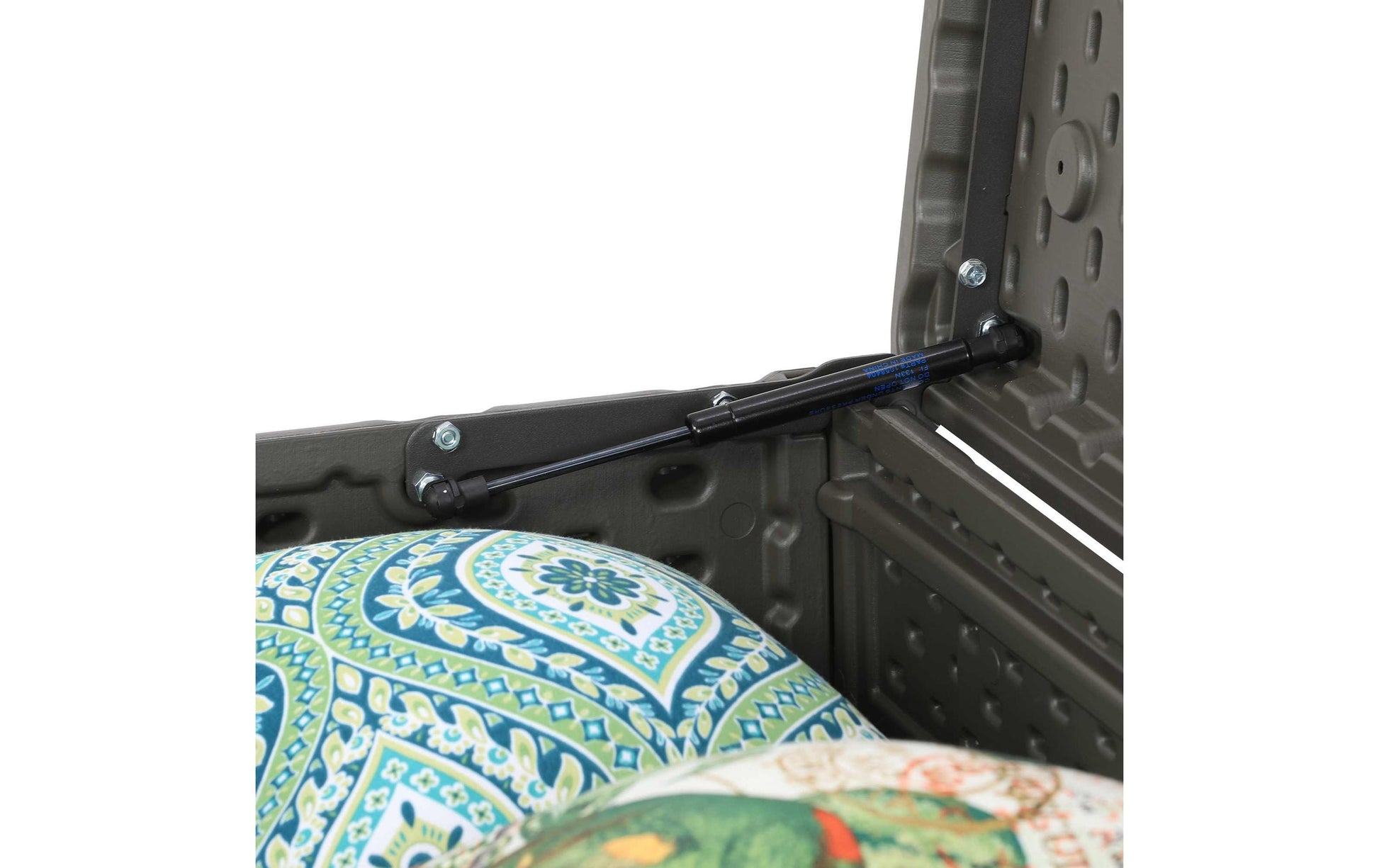 Lifetime Brands Lifetime Premium Aufbewahrungsbox 440 L – Kunststoff – Braun – Doppelwandig, UV-Schutz – 1285 × 672 × 640 mm