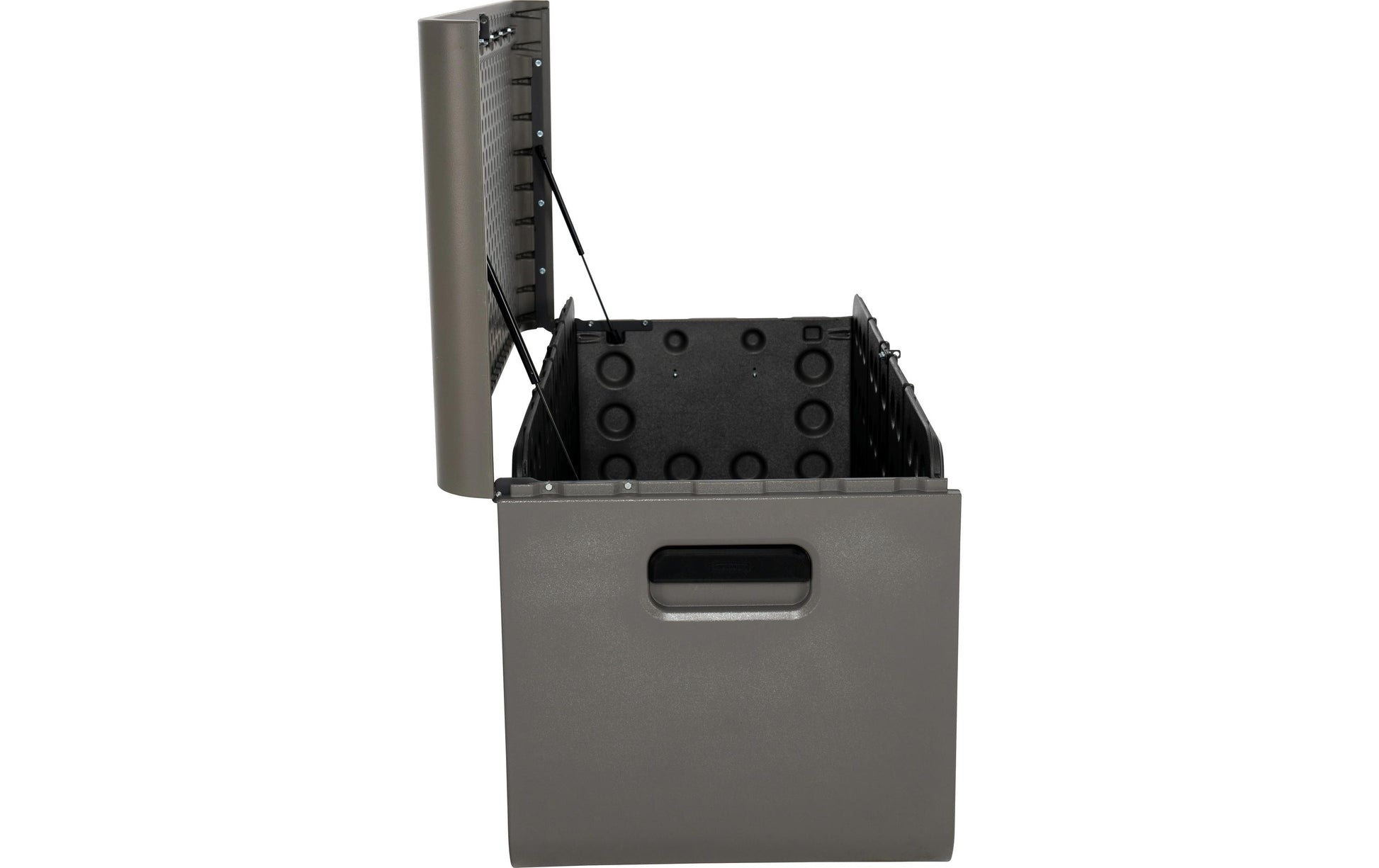 Lifetime Brands Lifetime Aufbewahrungsbox 625 L – Kunststoff – Anthrazit – UV-beständig, wasserfest – 1467 × 772 × 724 mm