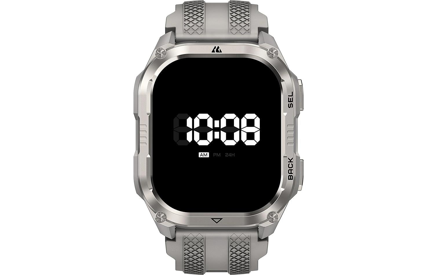 Kospet Pulse 2 GPS – Polymer Silber, 50 m, für Android, iPhone