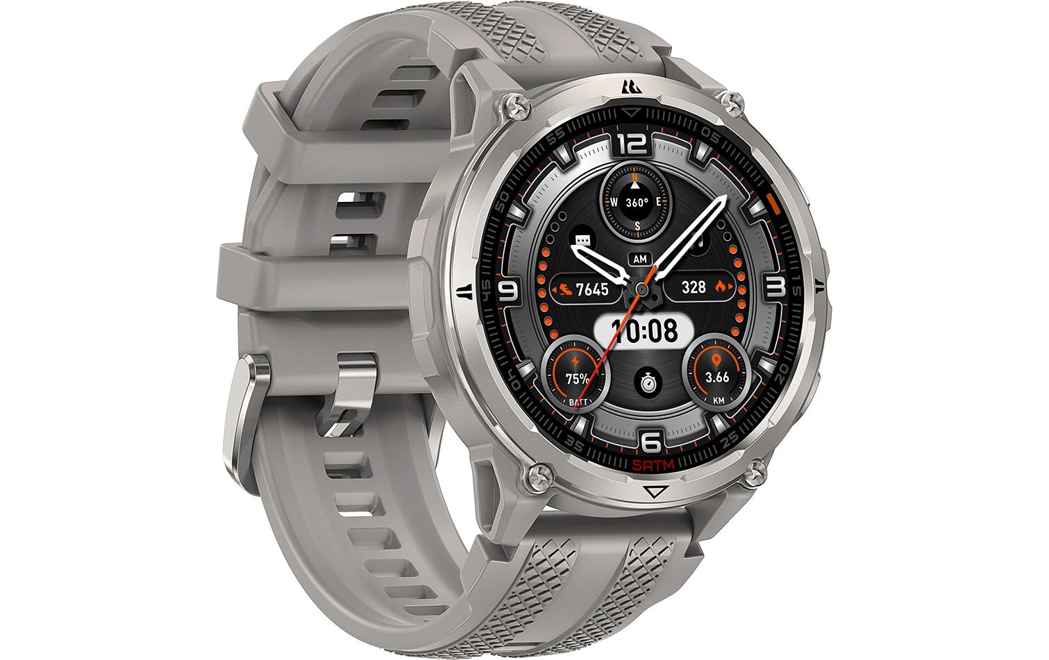Kospet Orb 2 51 mm GPS – Polymer Silber, 50 m, für Android, iOS