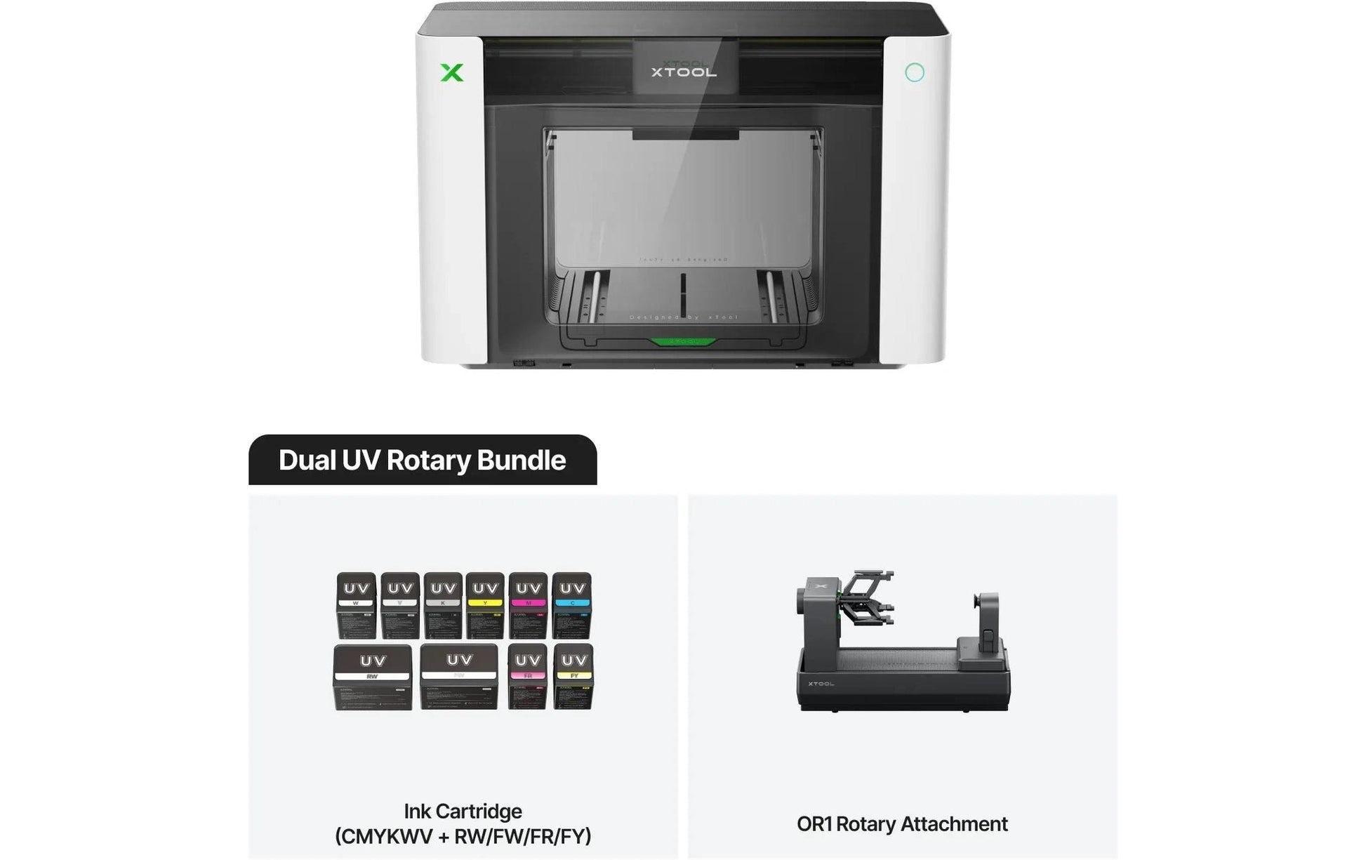 X-tool O1 Omni Drucker - Single UV - Farbdrucker, USB, WLAN