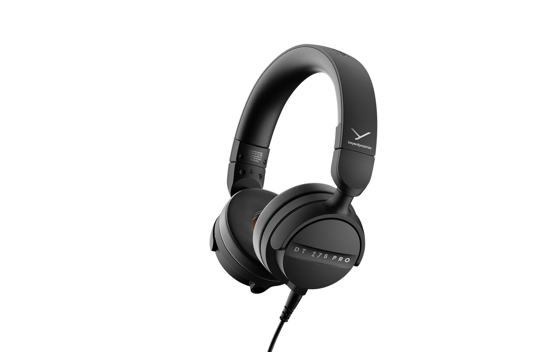 Beyerdynamic DT 275 PRO DJ-Kopfhörer – On-Ear, Kabelgebunden, 3,5 mm Klinke, Schwarz