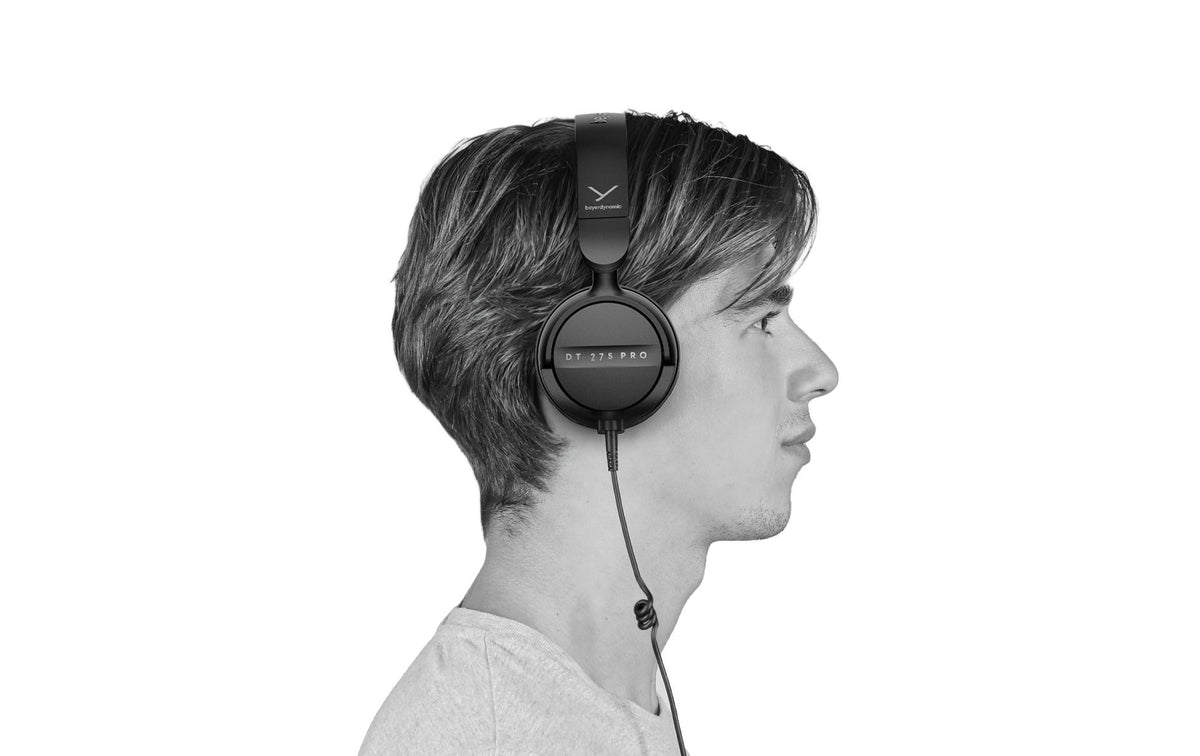 Beyerdynamic DT 275 PRO DJ-Kopfhörer – On-Ear, Kabelgebunden, 3,5 mm Klinke, Schwarz