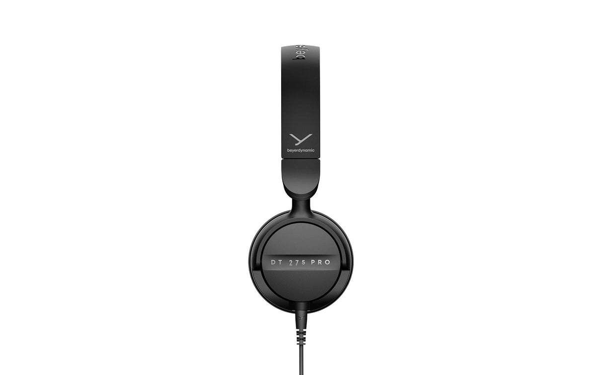 Beyerdynamic DT 275 PRO DJ-Kopfhörer – On-Ear, Kabelgebunden, 3,5 mm Klinke, Schwarz