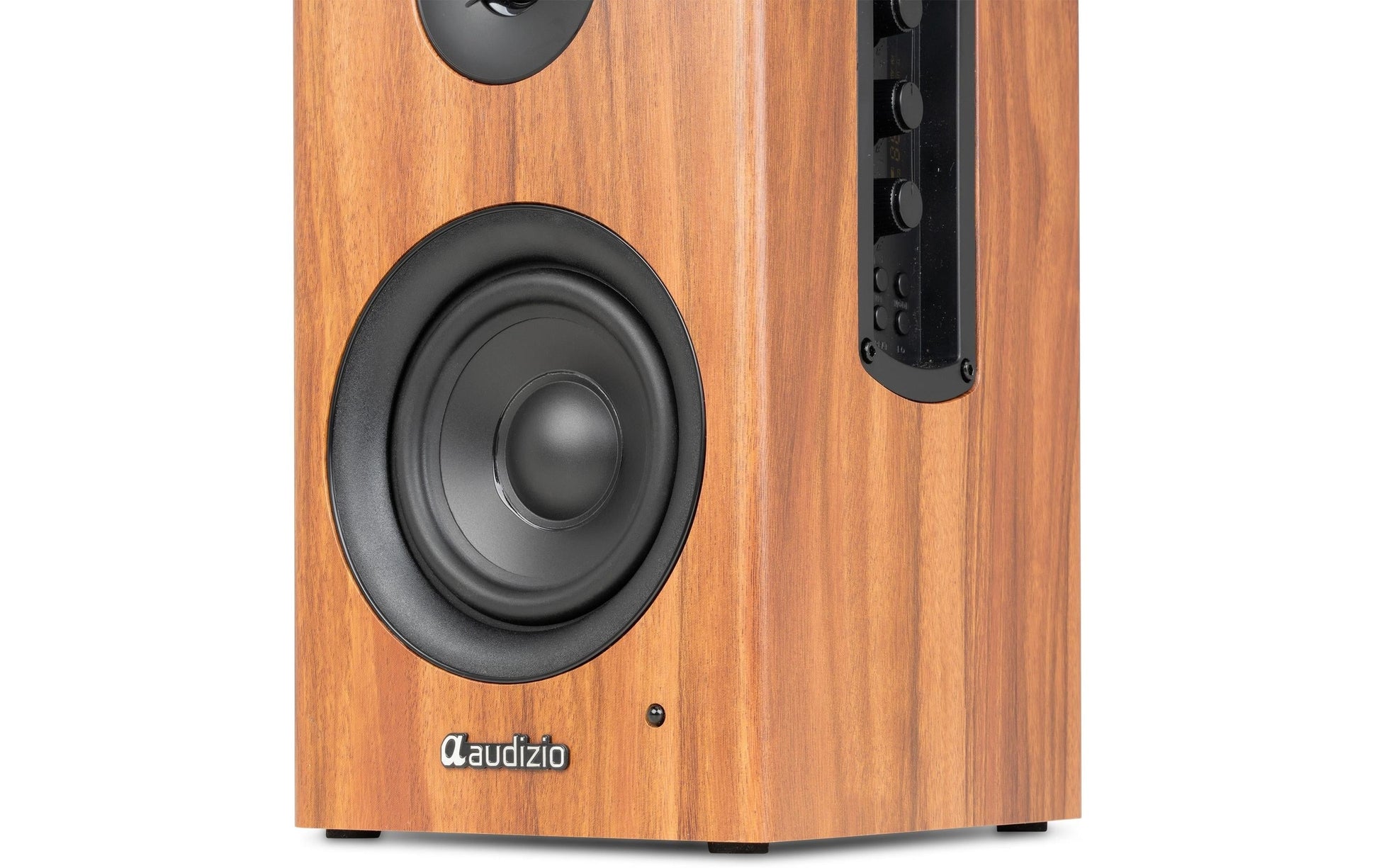 Audizio BS15-WLN – Aktivlautsprecher (Paar) – 60 W, 4" Tieftöner, Braun