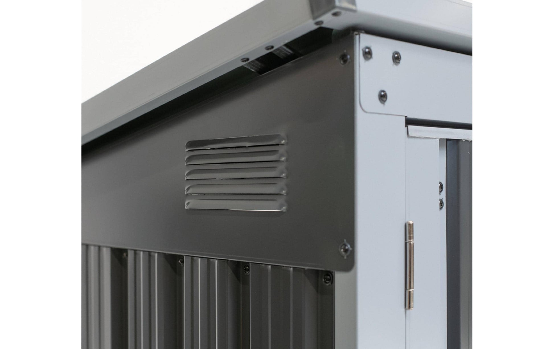 Westmann Recyclingbox – 480 l – Stahl, Rechteckig – 2-fach – Anthrazit – Witterungsbeständig