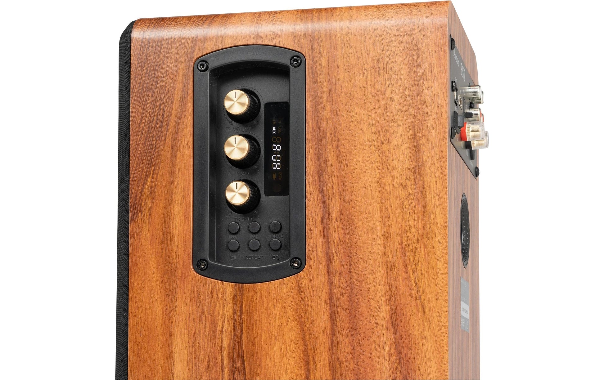Audizio BS10-WD – Aktivlautsprecher (Paar) – 80 W, Braun