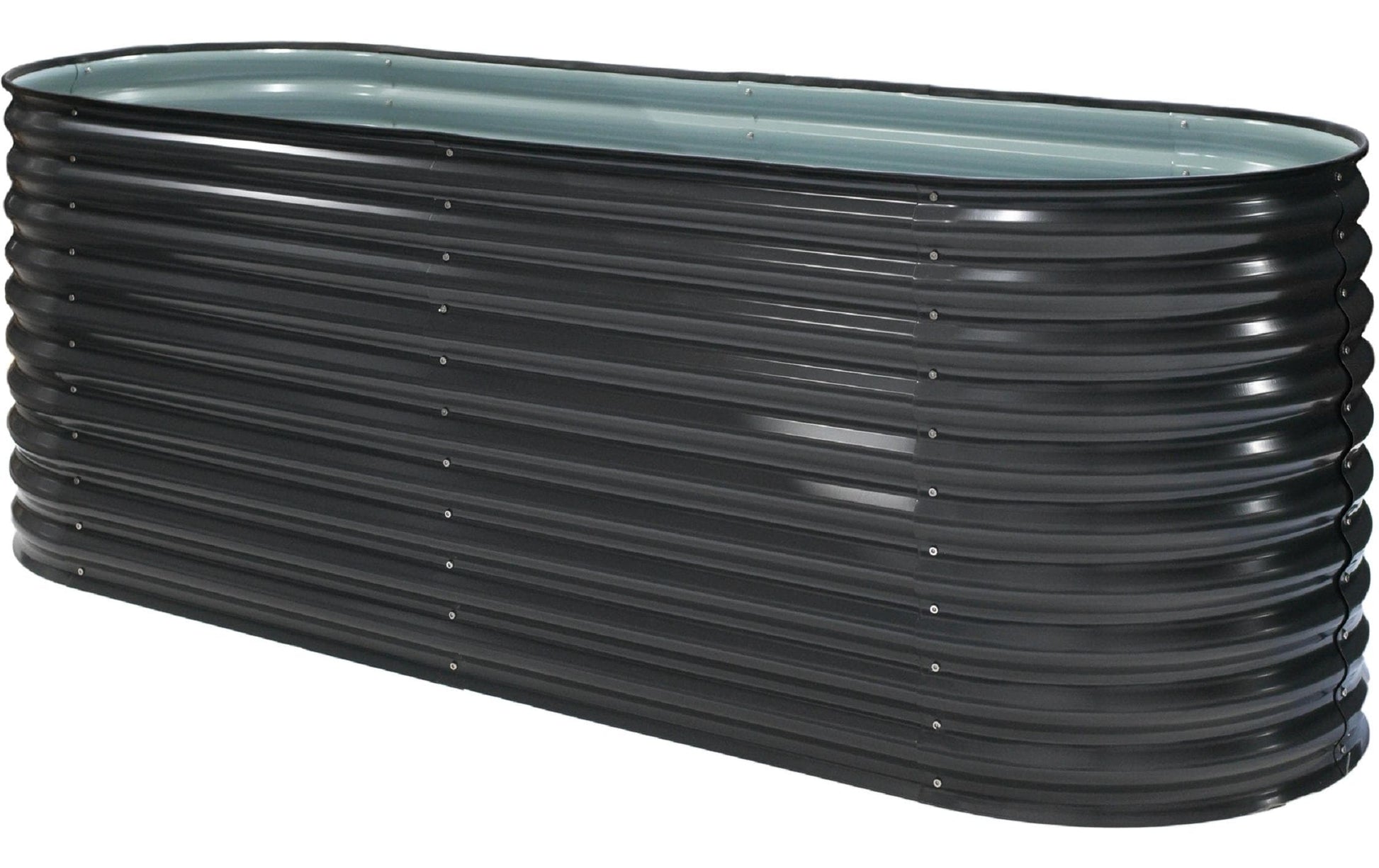 Westmann Hochbeet – 240 × 82 × 80 cm – Stahl, Anthrazit