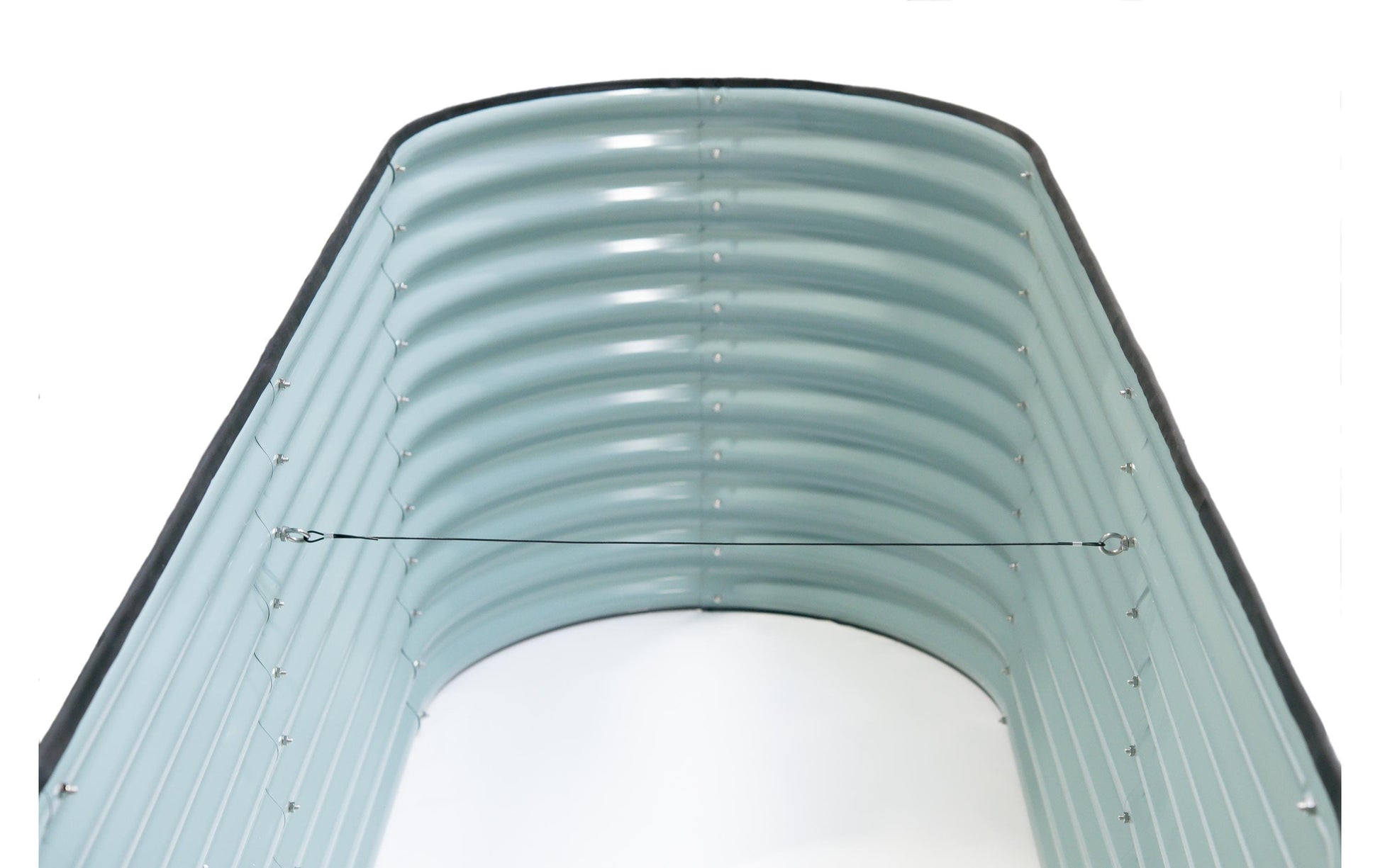Westmann Hochbeet – 240 × 82 × 80 cm – Stahl, Anthrazit