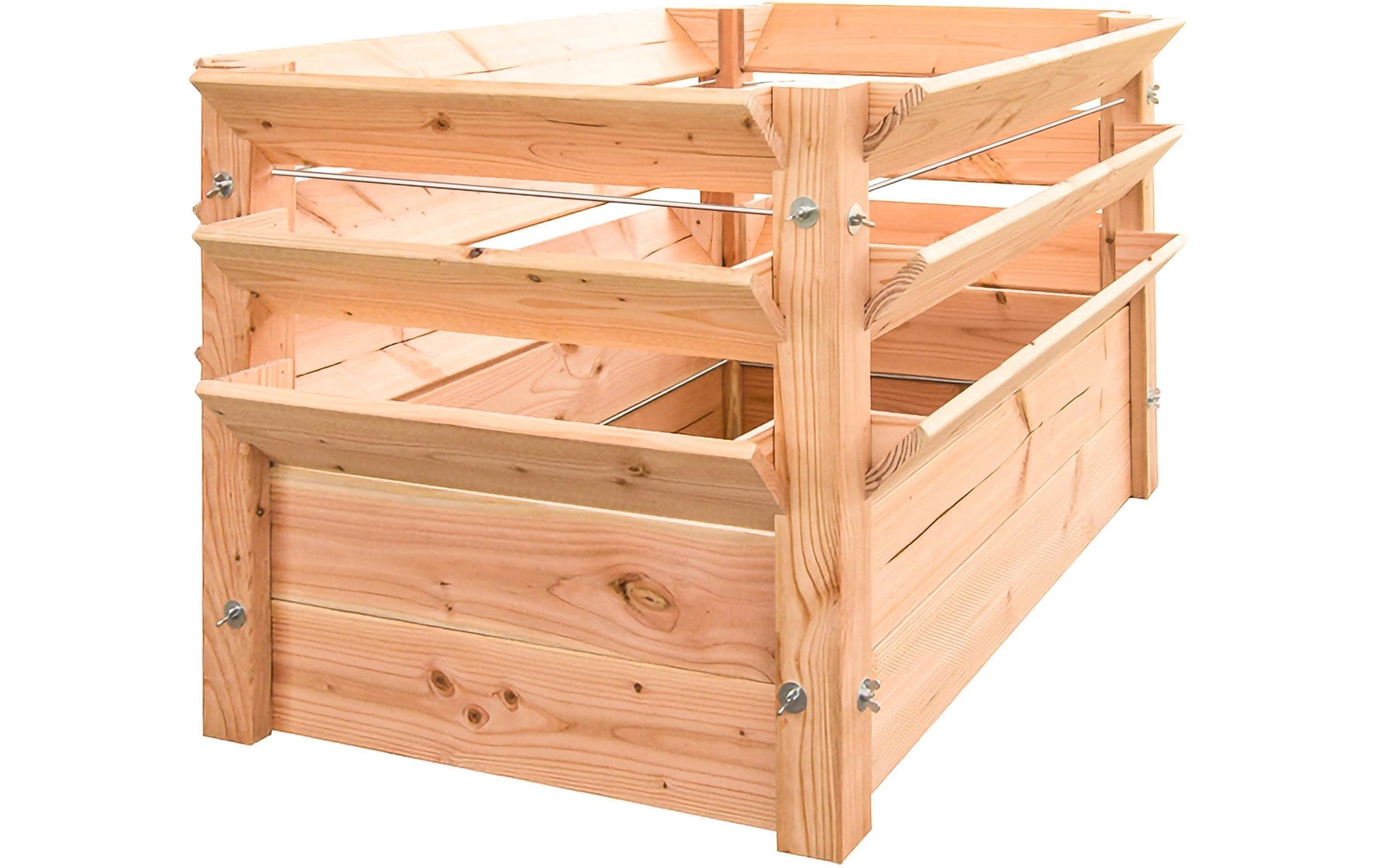 Westmann Hochbeet – 124 × 73 × 91 cm – Lärche
