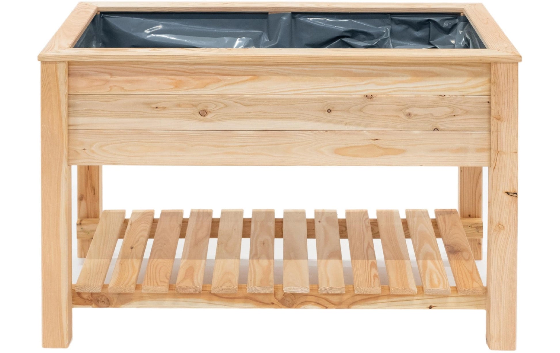 Westmann Emily Hochbeet – 120 × 65 × 75 cm – Lärche, inkl. Ablage