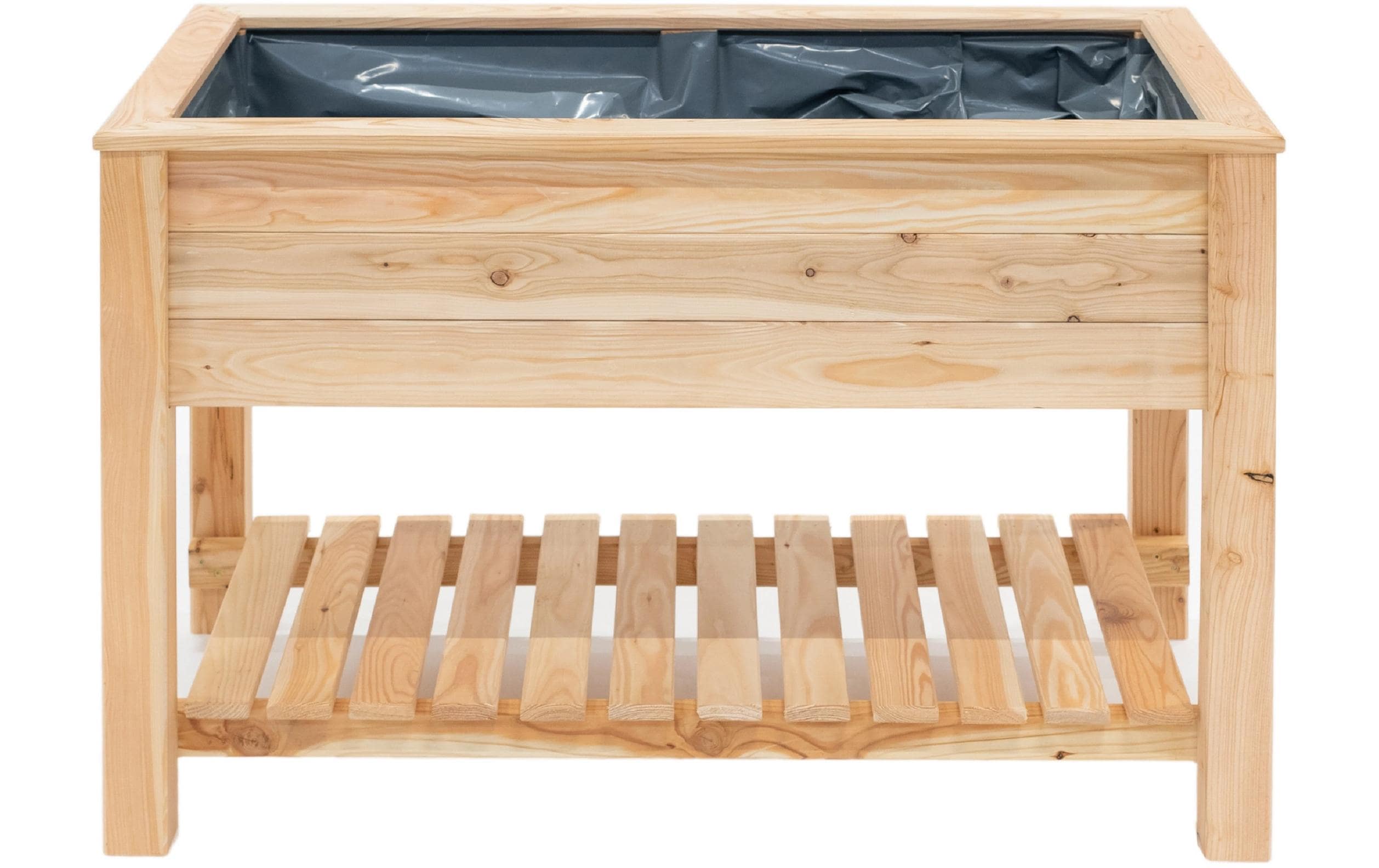 Westmann Emily Hochbeet – 120 × 65 × 75 cm – Lärche, inkl. Ablage