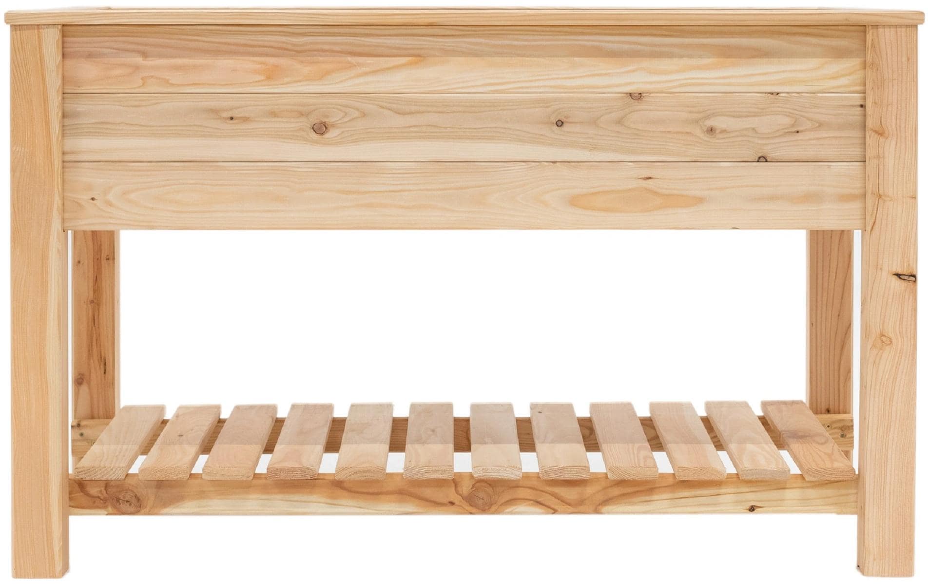 Westmann Emily Hochbeet – 120 × 65 × 75 cm – Lärche, inkl. Ablage