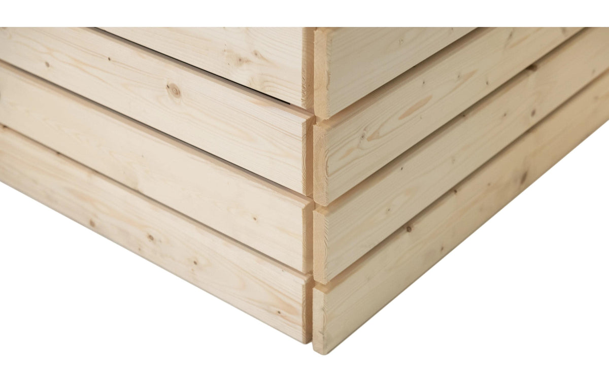 Westmann Asket M Hochbeet – 110 × 90 × 70 cm – Fichte
