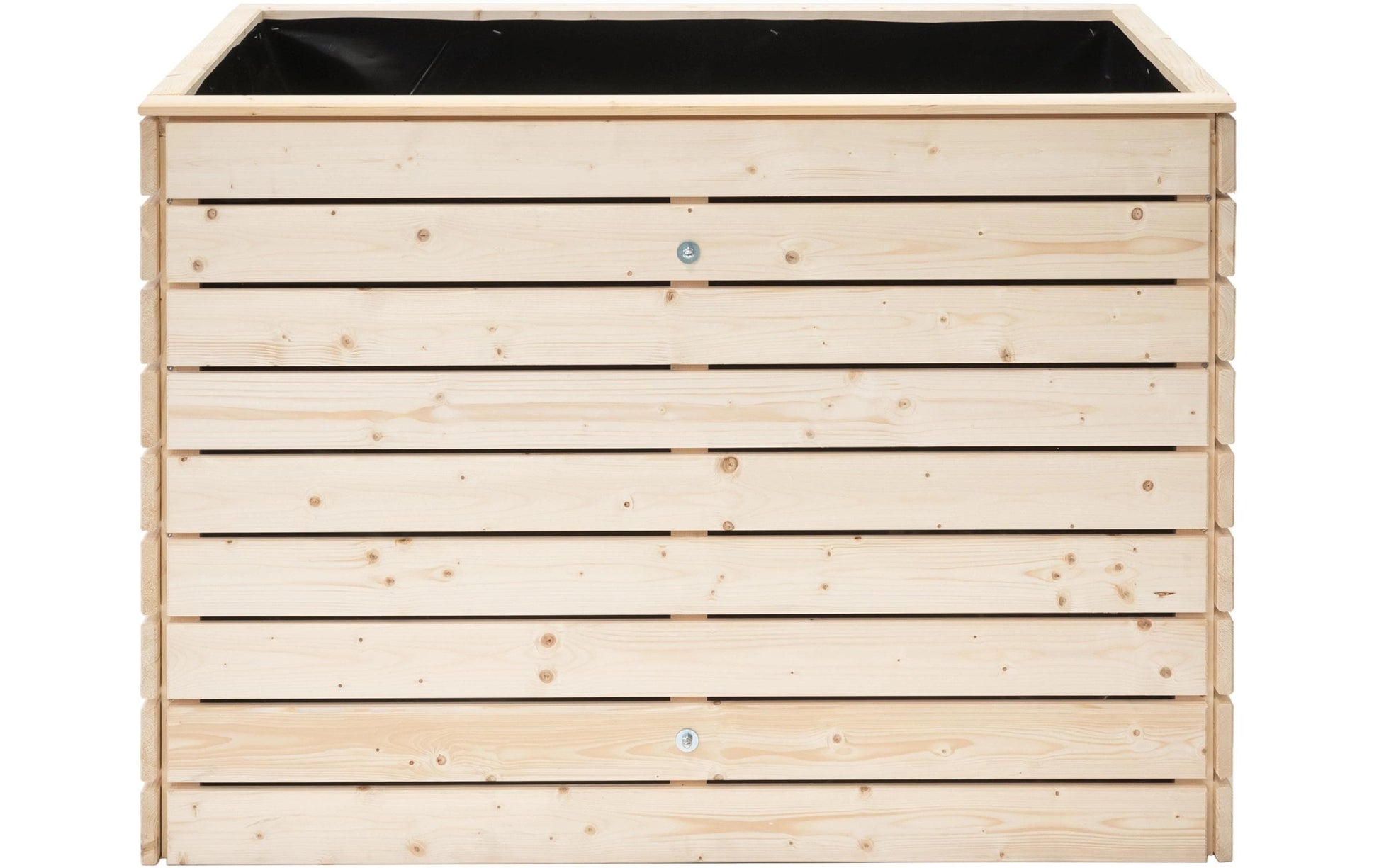 Westmann Asket L Hochbeet – 70 × 130 × 90 cm – Fichte, braun – für Aussen