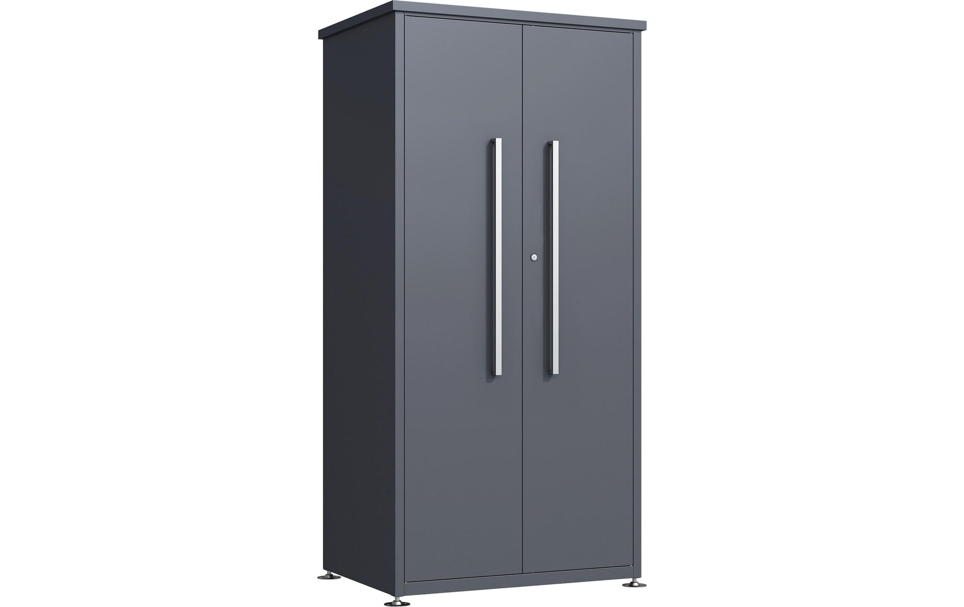 Westmann Capsa – Gartenschrank, 3 Tablare, 900 × 650 × 1870 mm, Anthrazit, Stahl