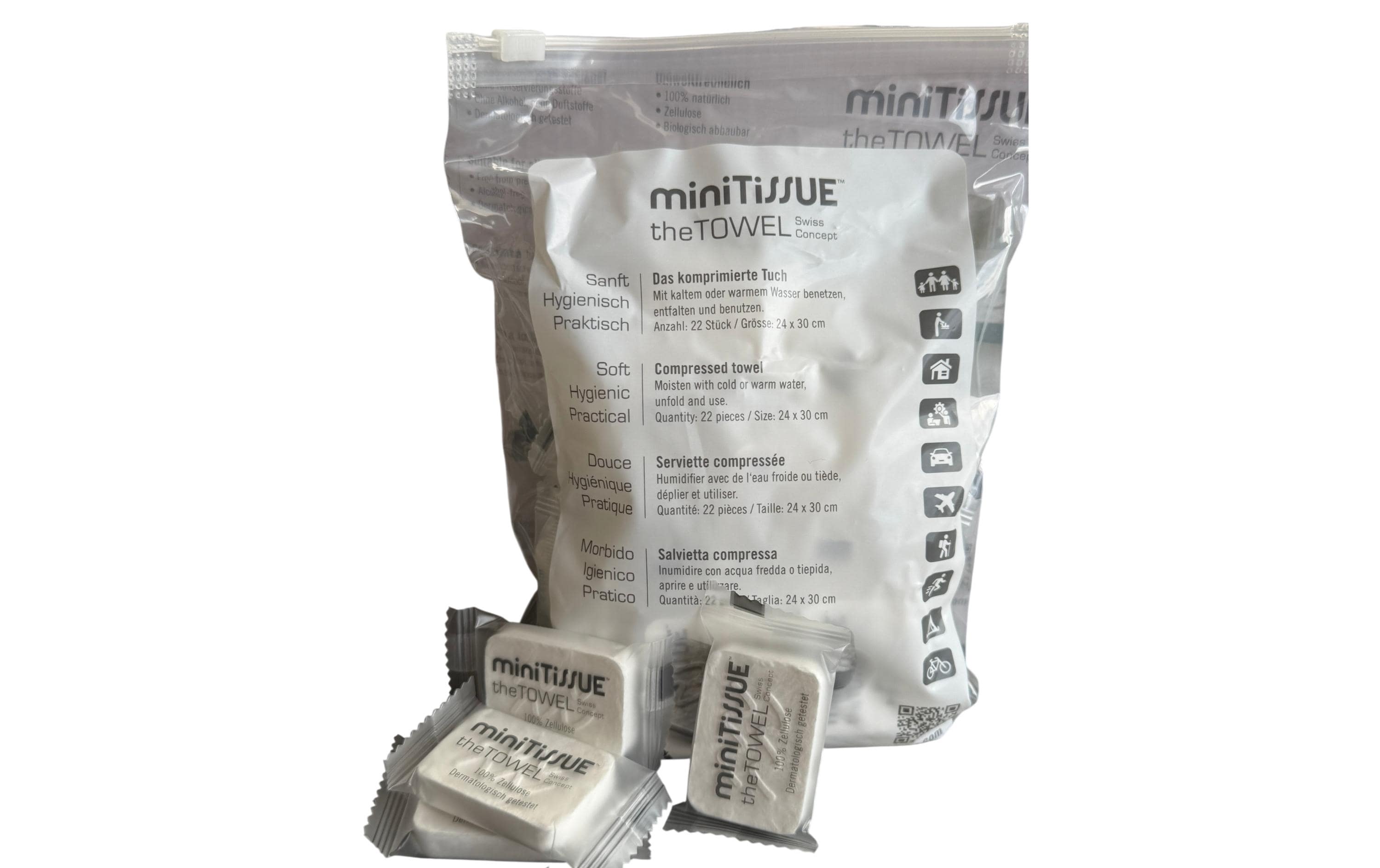 Minitissue Falthandtücher – Box 220 Blatt