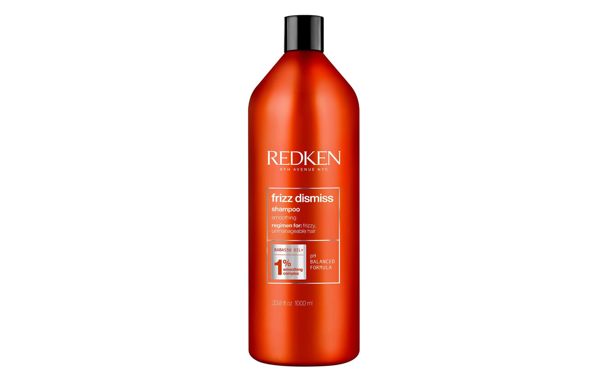 Redken Shampoo Frizz Dismiss – widerspenstiges Haar, Glättung – 1 l