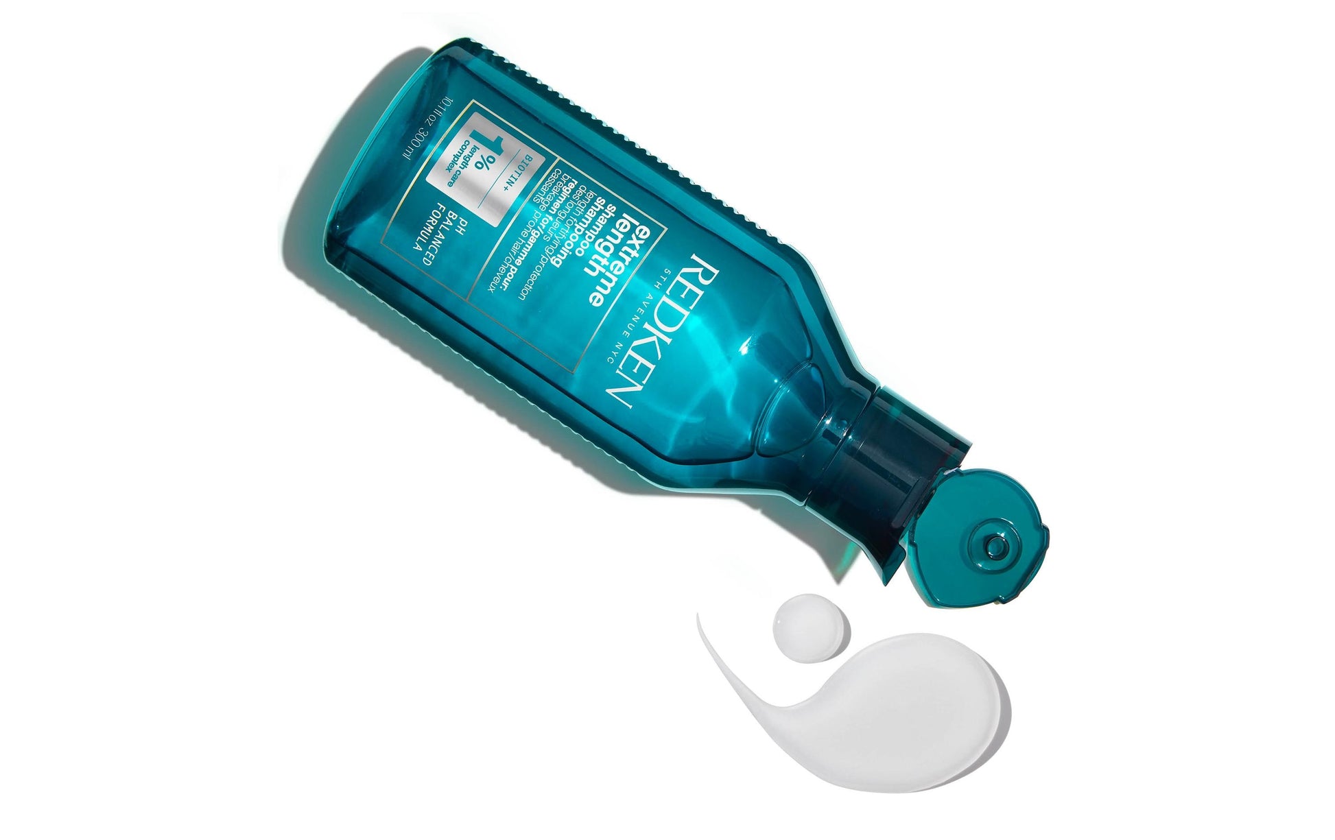 Redken Shampoo Extreme Length – für langes Haar, Anti-Haarbruch – 300 ml