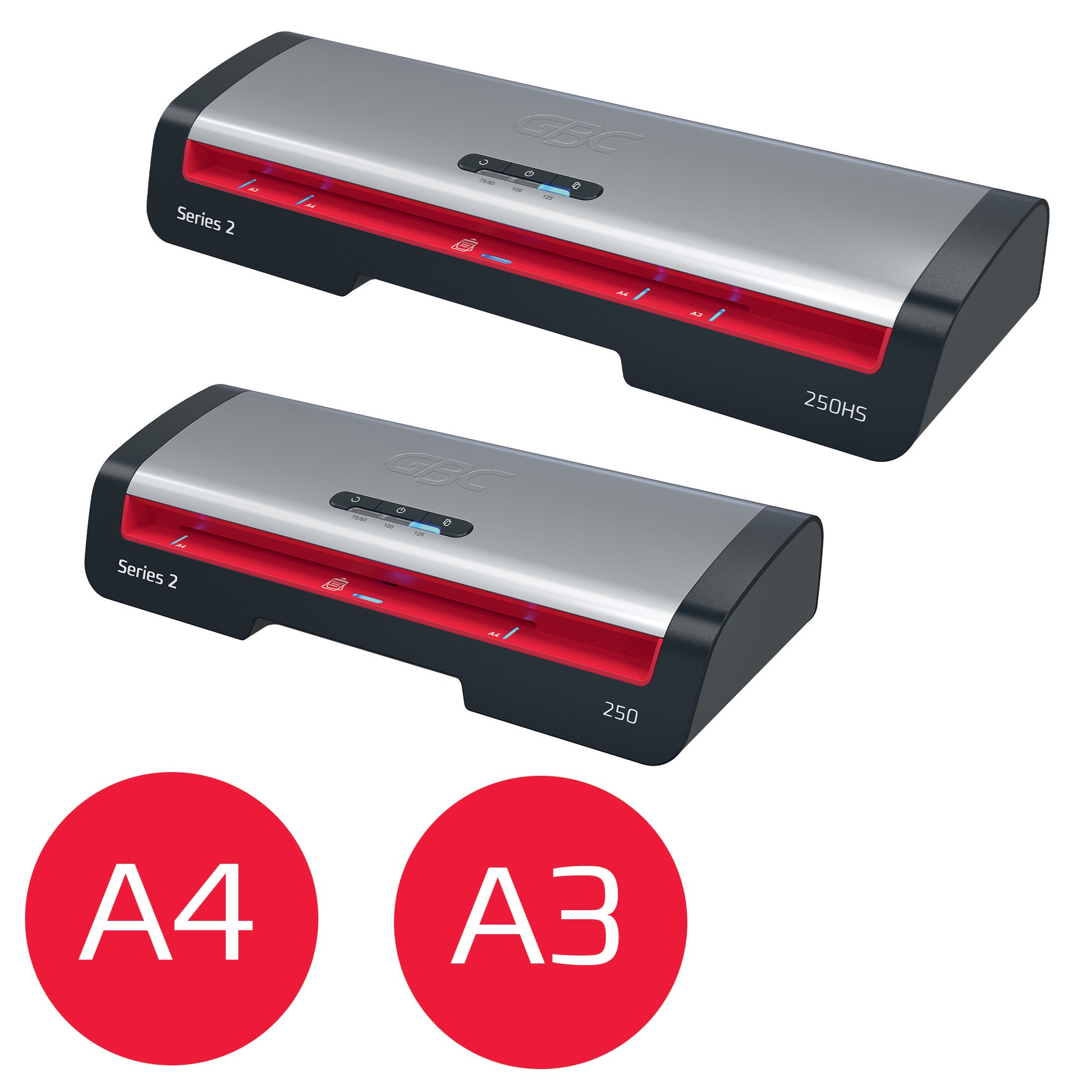 GBC 250 Laminiergerät A4 – 250 µm, Aufheizzeit 1 Min., 500 mm/min