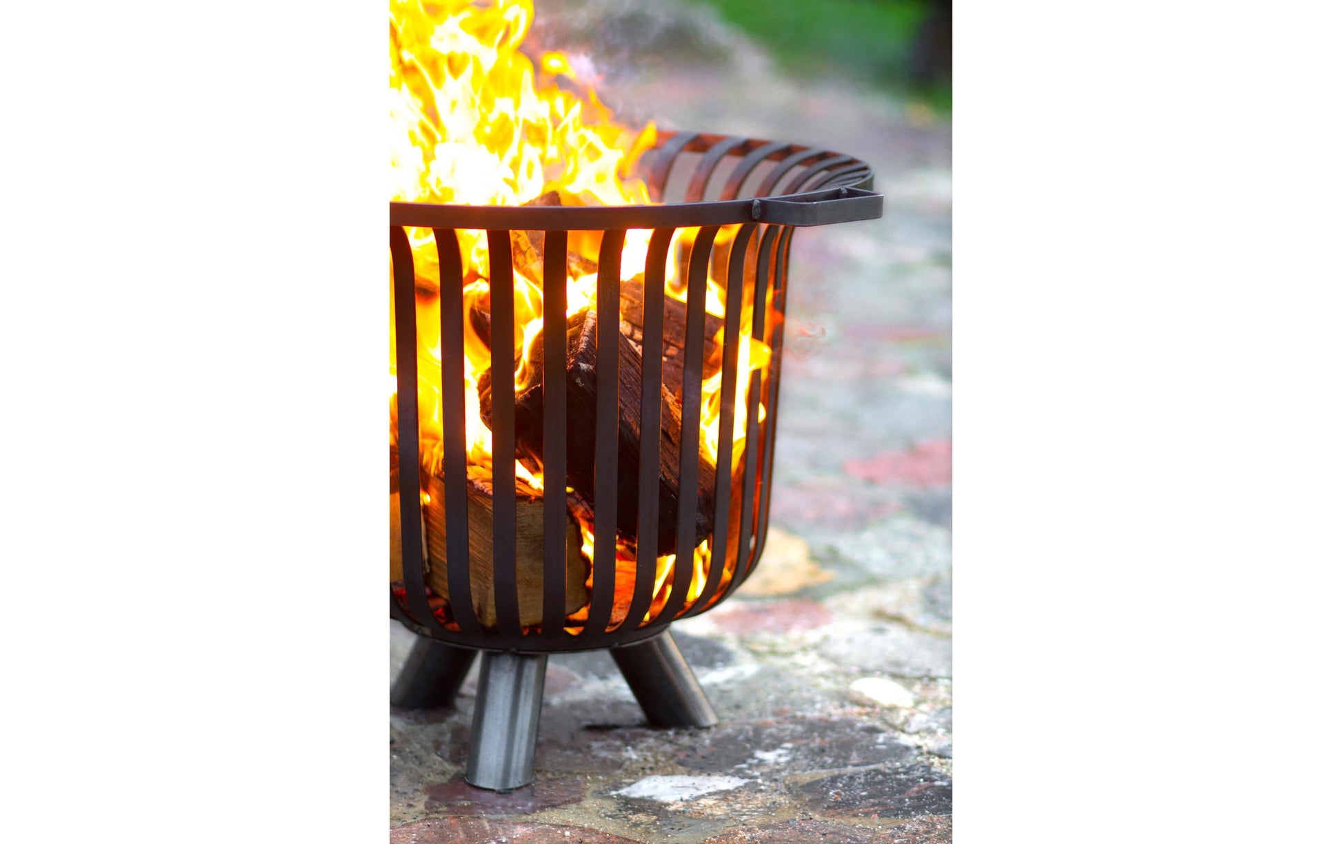 Cook king CookKing Feuerkorb – Ø 60 cm × 52,1 cm – Stahl, Schwarz