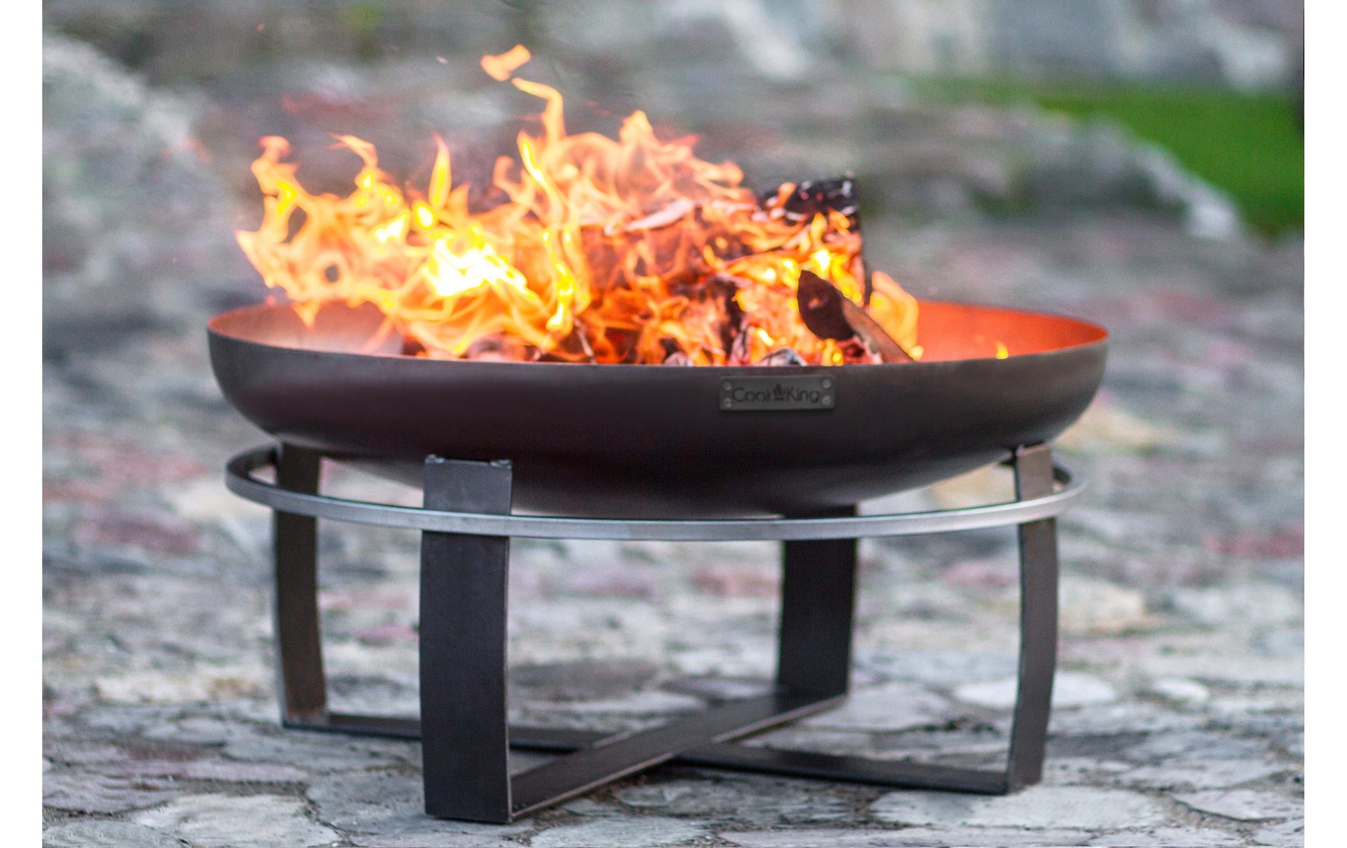 Cook king CookKing Feuerschale – Ø 80 × 36 cm – Stahl