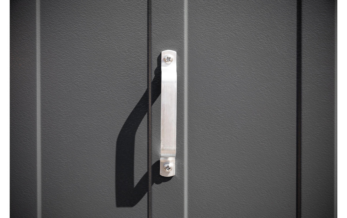 Trimetals Stowaway – Geräteschrank 1380 × 890 × 1130 mm, anthrazit, Stahl, PVC