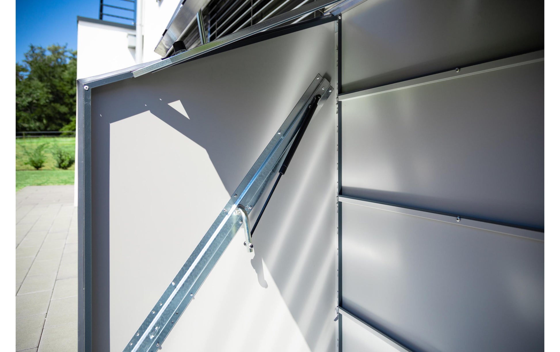 Trimetals Sesame – Geräteschrank, 1850 × 760 × 1390 mm, anthrazit, Stahl, PVC