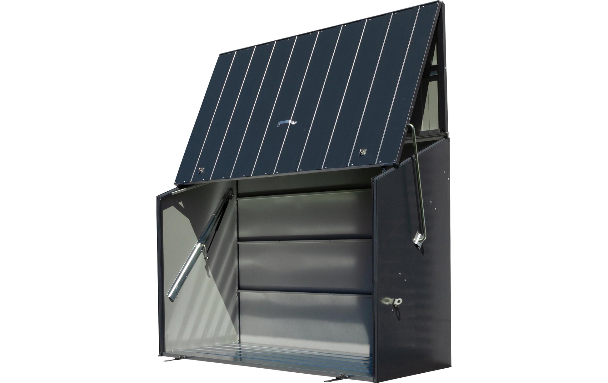 Trimetals Sesame – Geräteschrank, 1850 × 760 × 1390 mm, anthrazit, Stahl, PVC