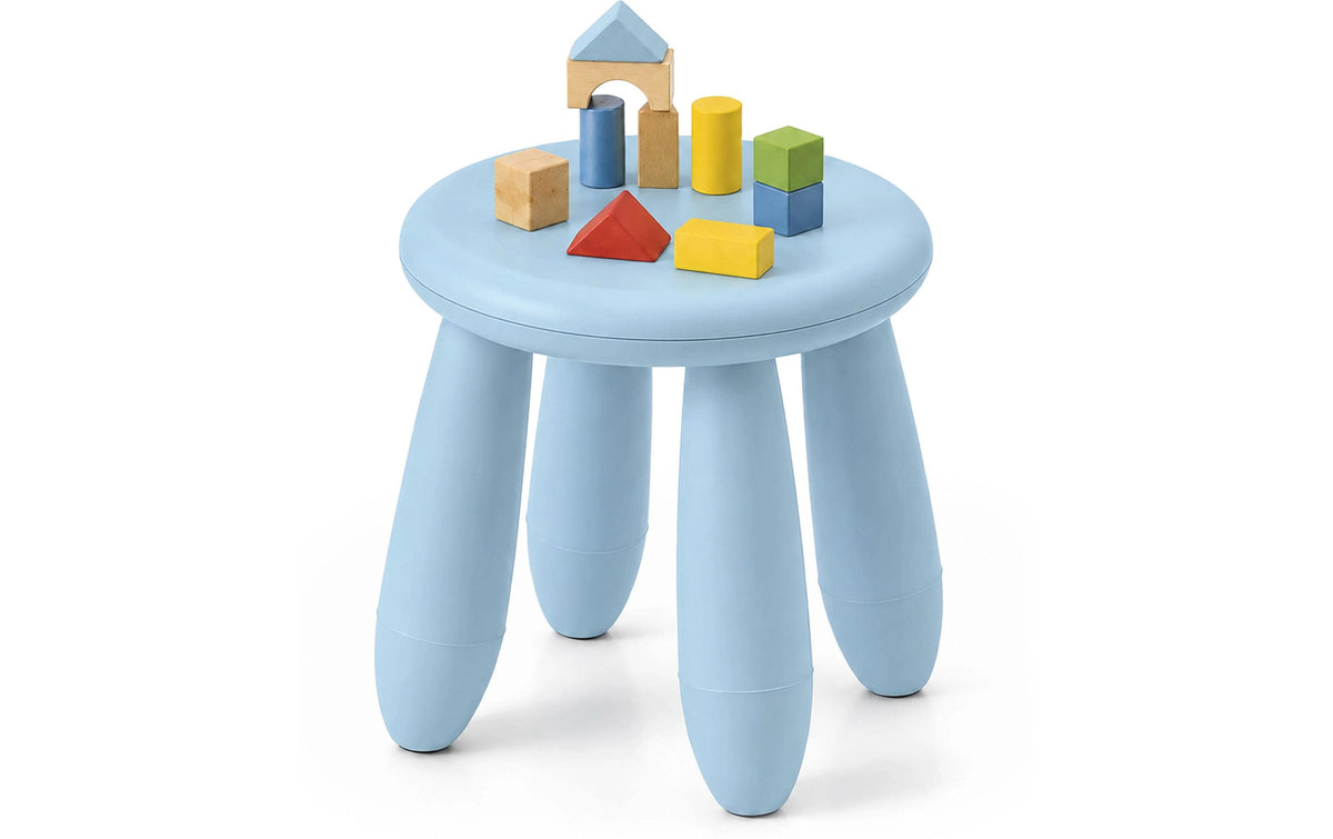 Relaxdays Trittschemel – Kunststoff – Blau