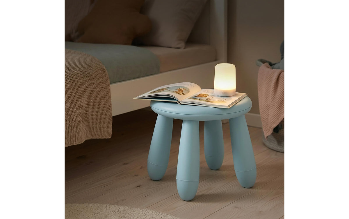 Relaxdays Trittschemel – Kunststoff – Blau