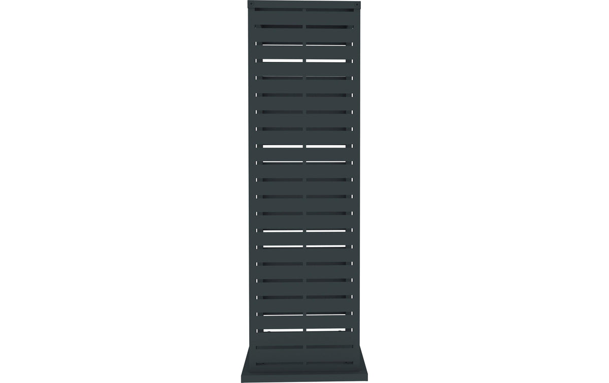 Westmann Luma Lane Kaminholzregal – Anthrazit – Für Aussenanwendung – 375 × 1120 × 375 mm