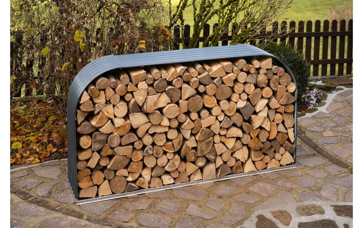 Westmann Hajo Kaminholzregal – Stahl – 2120 × 1110 × 460 mm