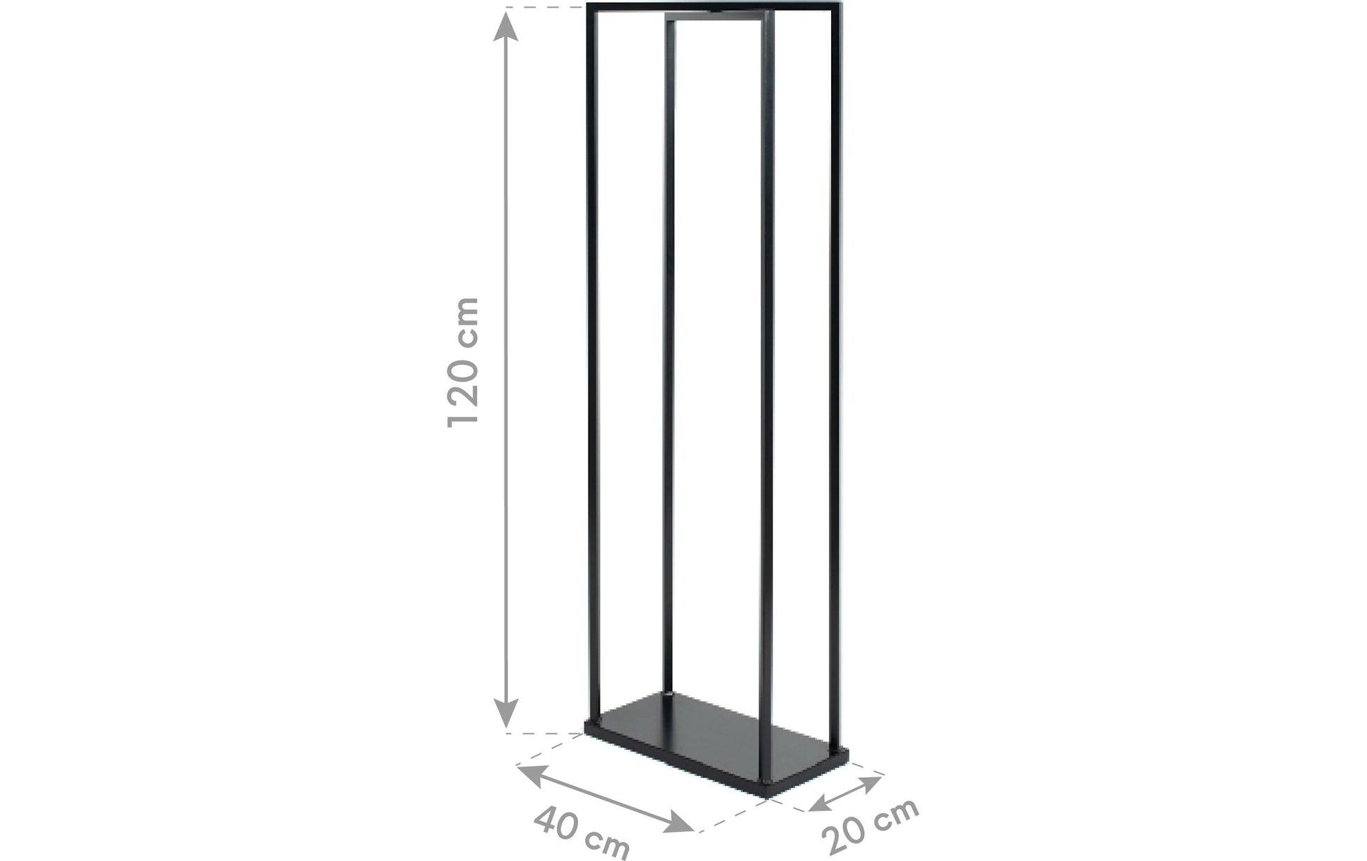Westmann Xavier Aufbewahrungsbox – Stahl – 400 × 1200 × 200 mm