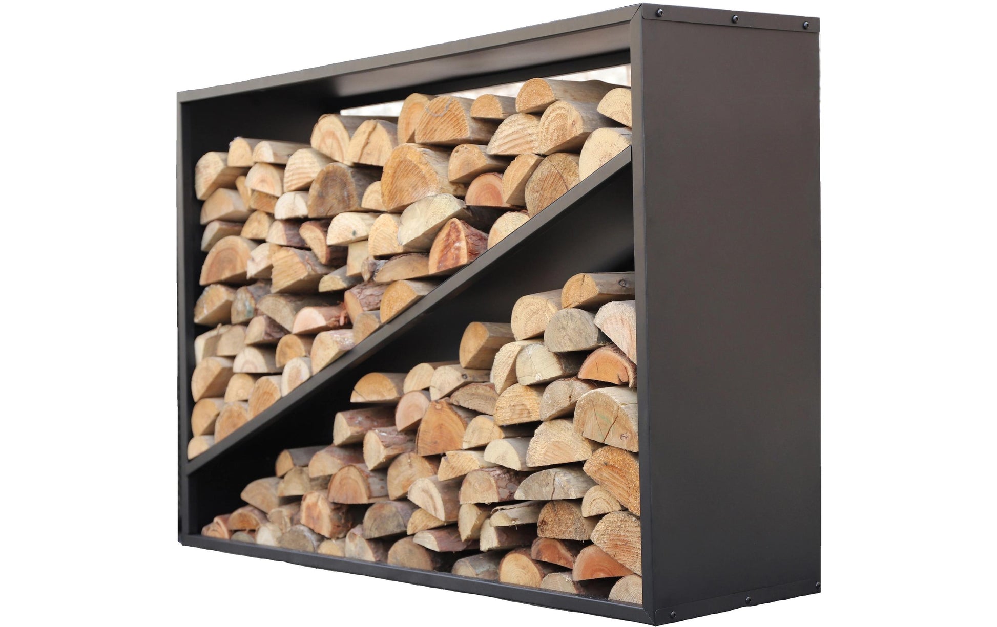 Westmann Hugo Kaminholzregal – Stahl – 1145 × 800 × 350 mm