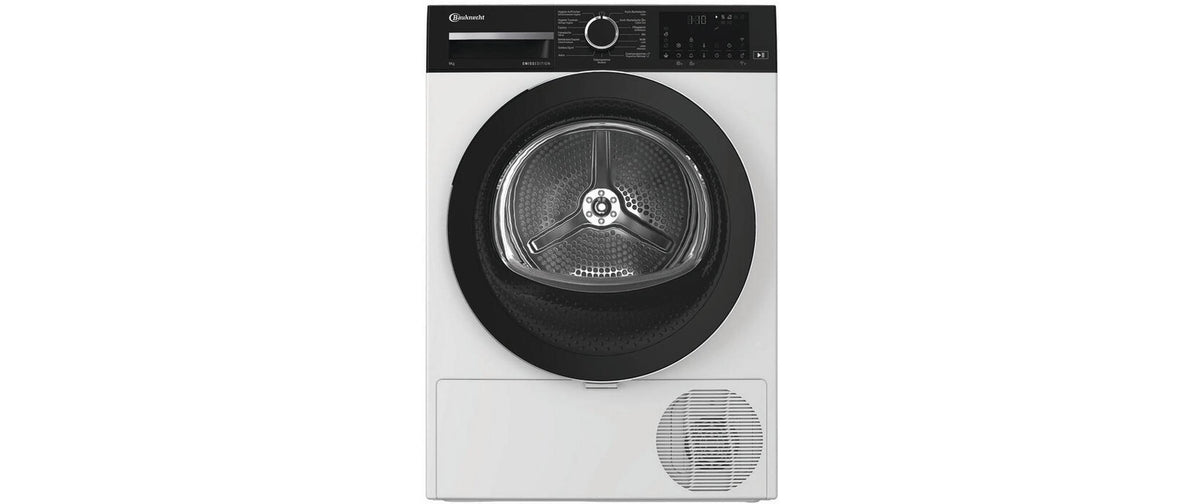 Bauknecht Wäschetrockner BKTR6109 – 9 kg, Energieklasse C, Inverter & Automatikprogramme – weiss/schwarz