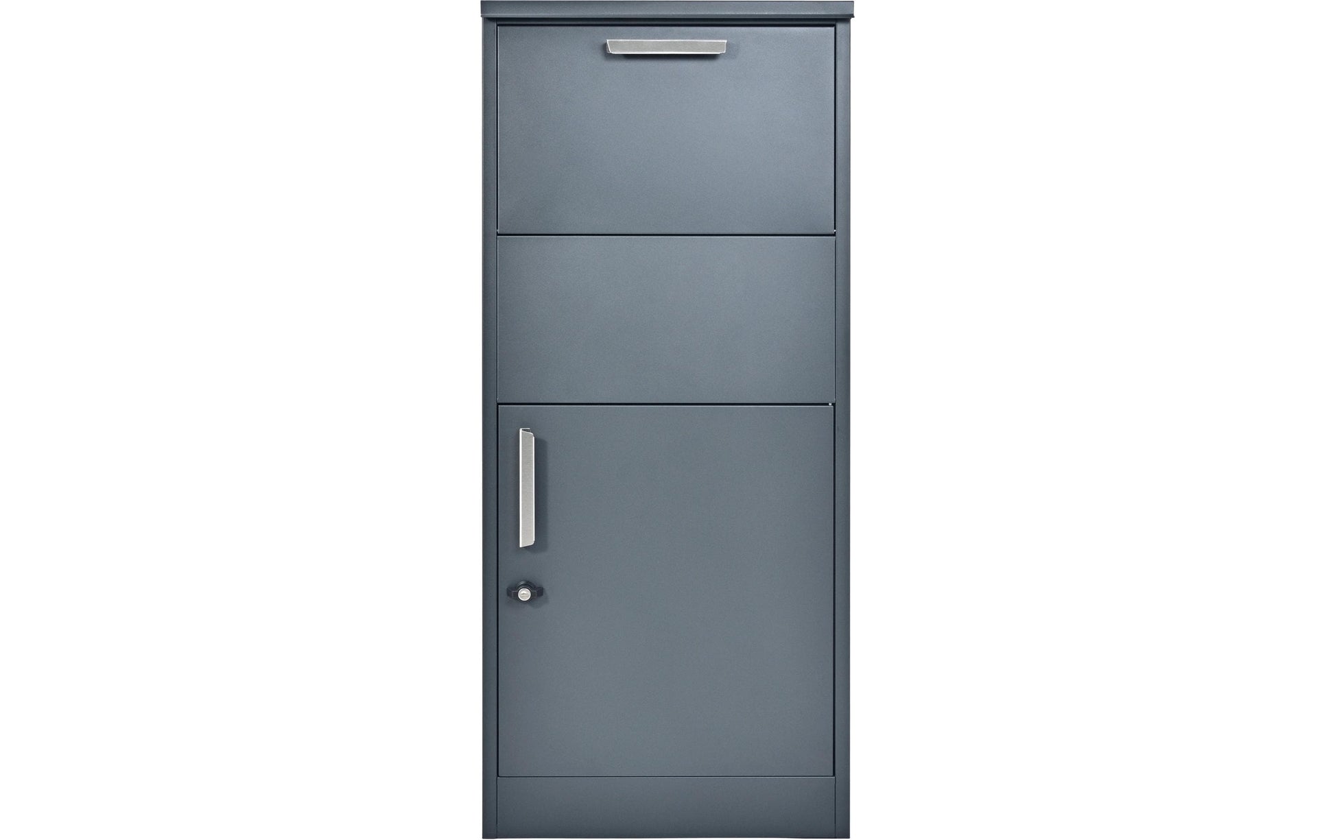 Westmann Pepe – Paketbox, 500 × 390 × 1140 mm, anthrazit, Stahl