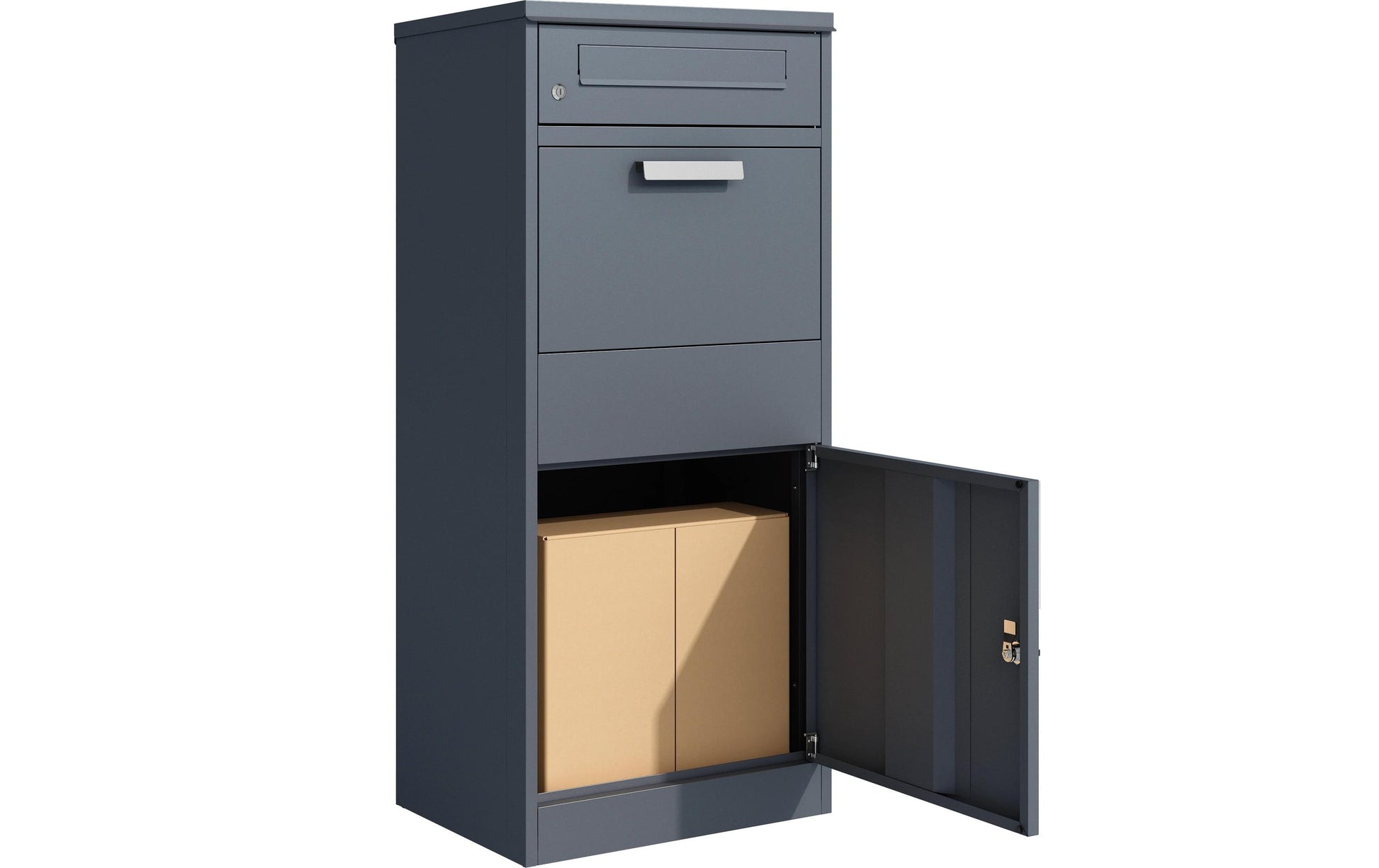 Westmann Pedro Aufbewahrungsbox – Stahl – Anthrazit – 500 × 1120 × 370 mm