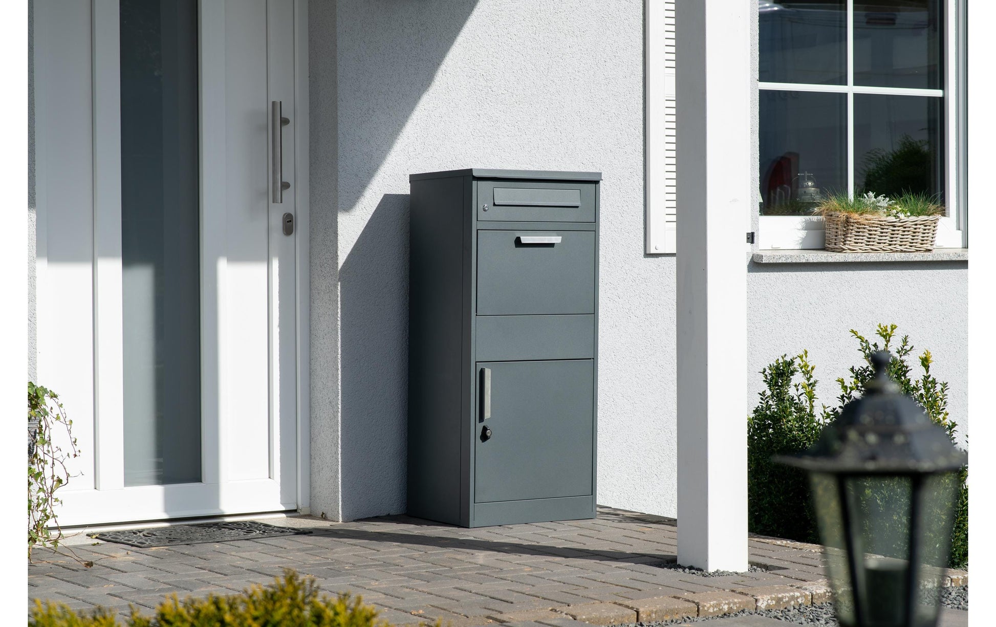 Westmann Pedro Aufbewahrungsbox – Stahl – Anthrazit – 500 × 1120 × 370 mm