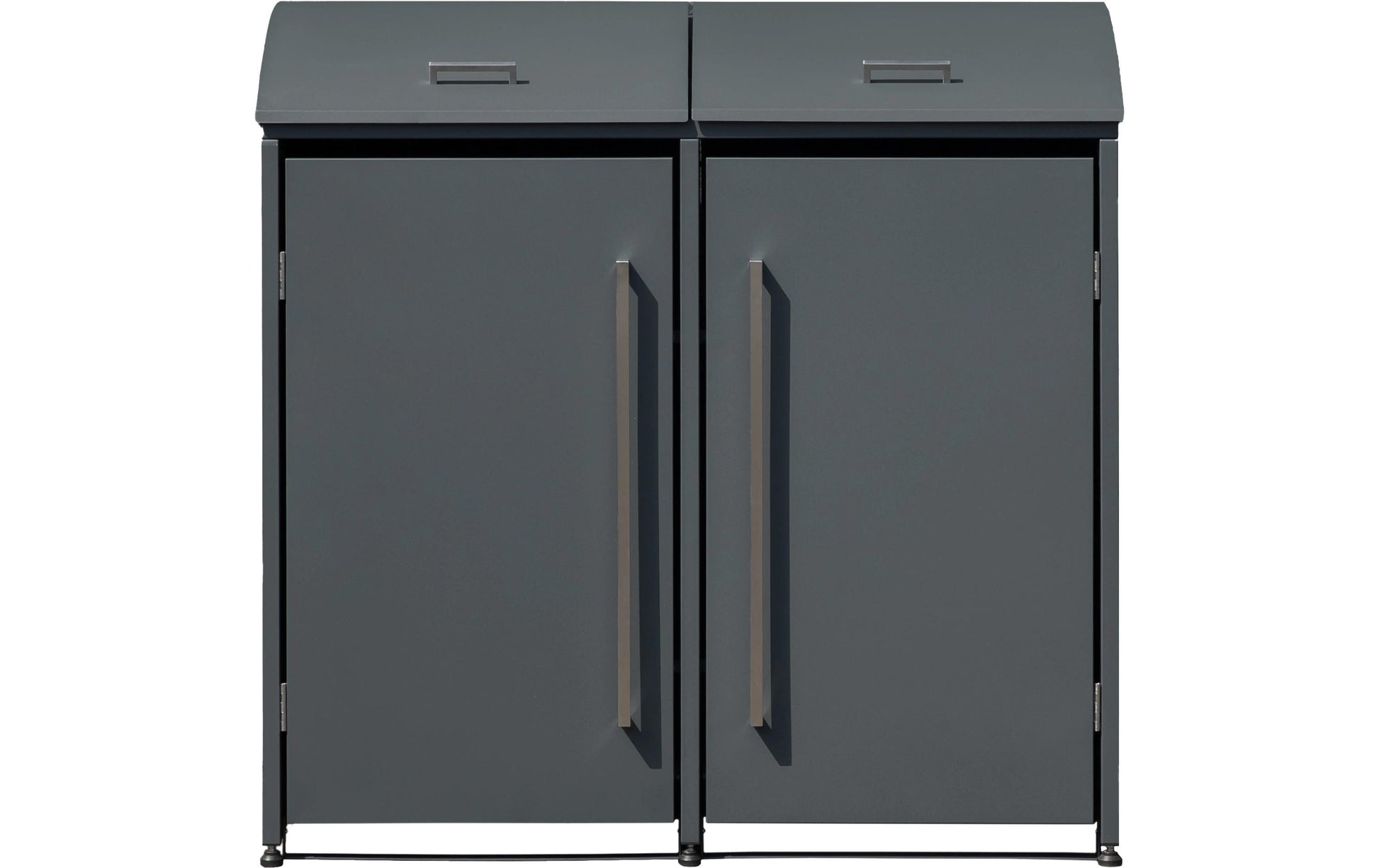 Westmann Moderna 2 Mülltonnenbox 480 l – Stahl – Anthrazit – 1390×1350×830 mm