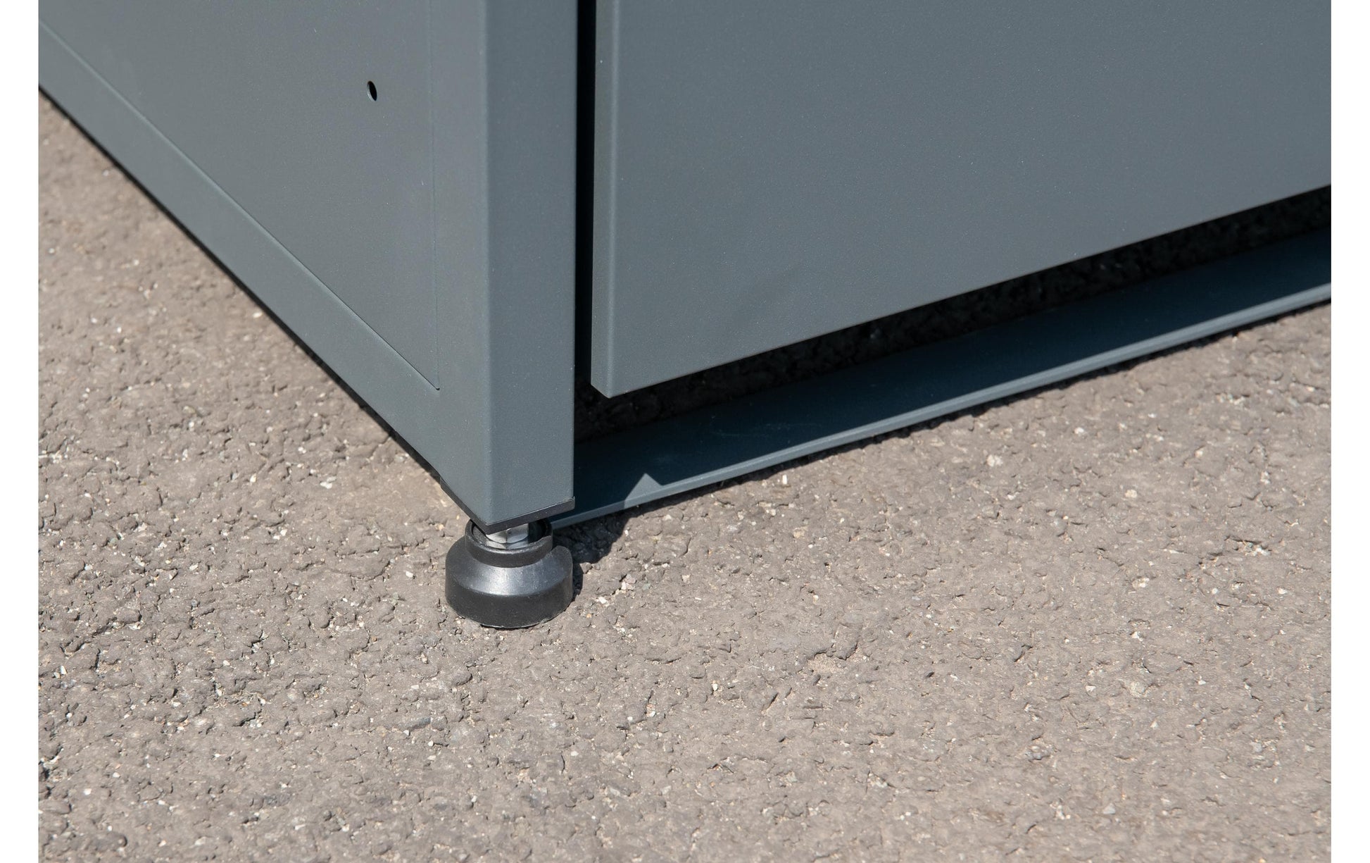 Westmann Moderna 2 Mülltonnenbox 480 l – Stahl – Anthrazit – 1390×1350×830 mm